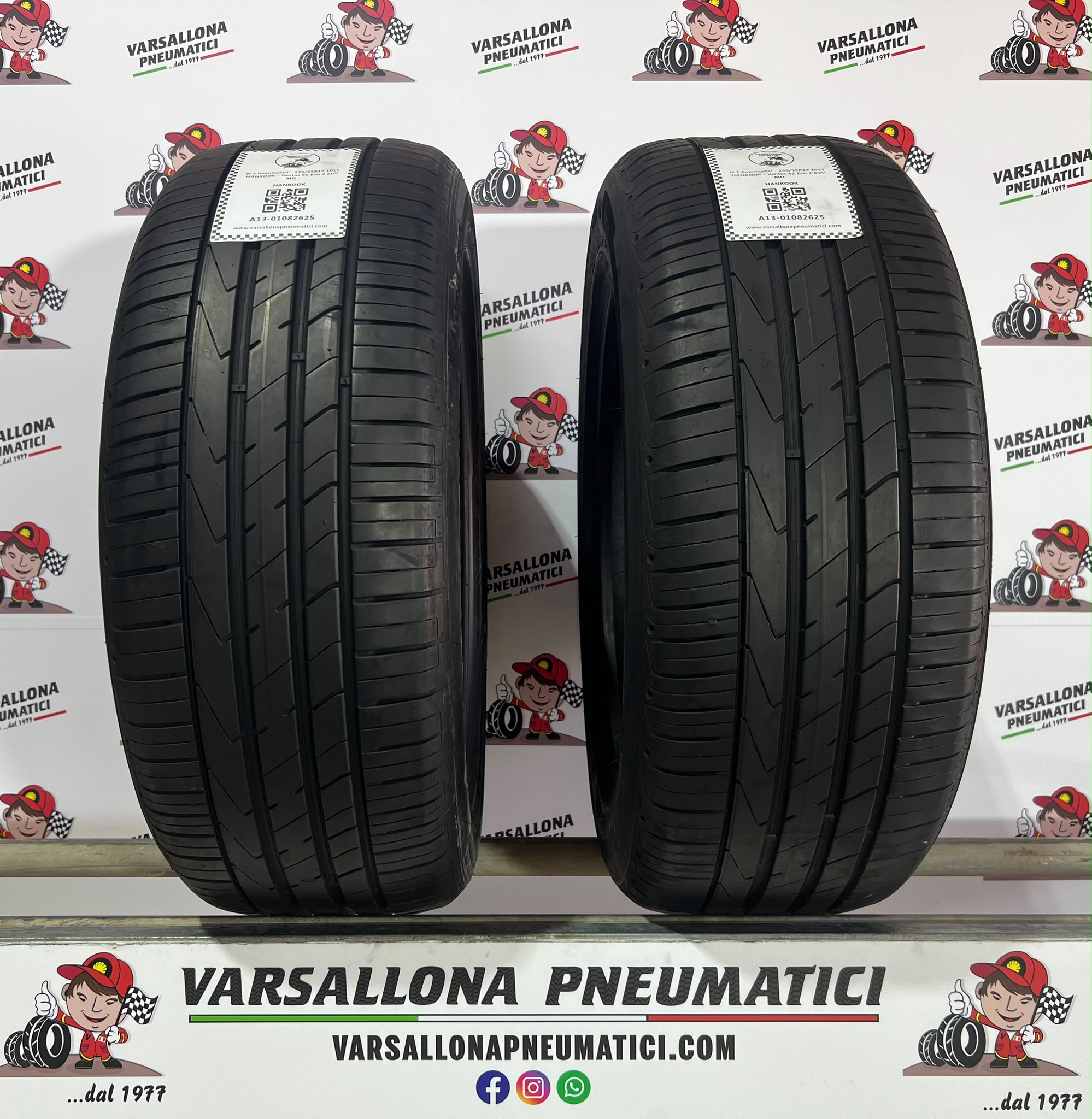 N.2 Pneumatici - 235/55R19 101Y HANKOOK - Ventus S1 Evo 2 SUV MO