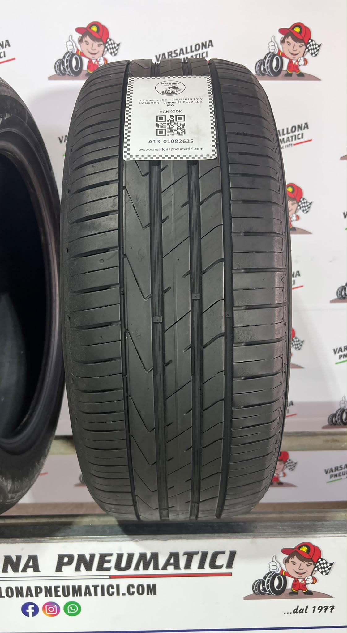 N.2 Pneumatici - 235/55R19 101Y HANKOOK - Ventus S1 Evo 2 SUV MO - immagine 2