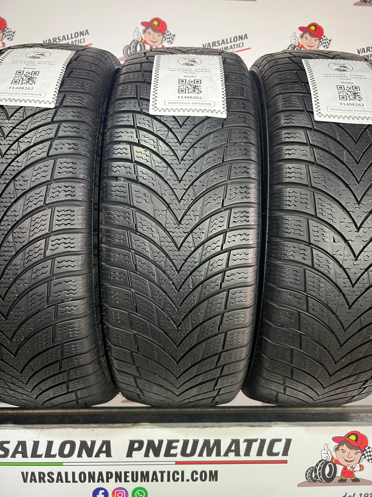 N.4 Pneumatici - 215/60R17 100V XL MOMO - North Pole Europa - immagine 2