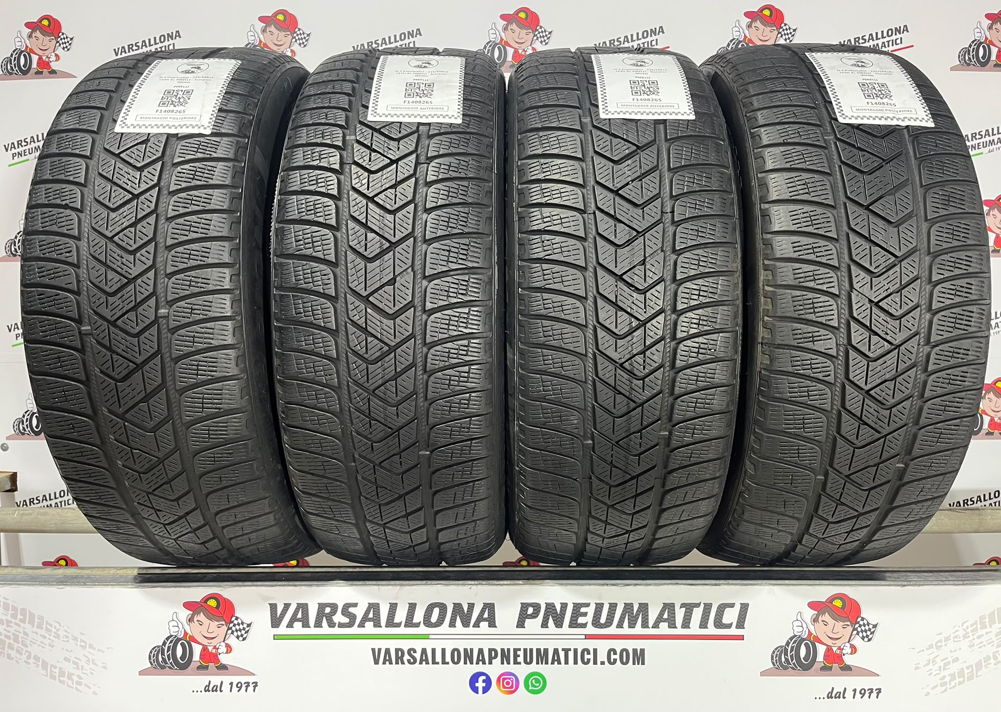N.4 Pneumatici - 235/50R19 103H XL PIRELLI - Scorpion Winter