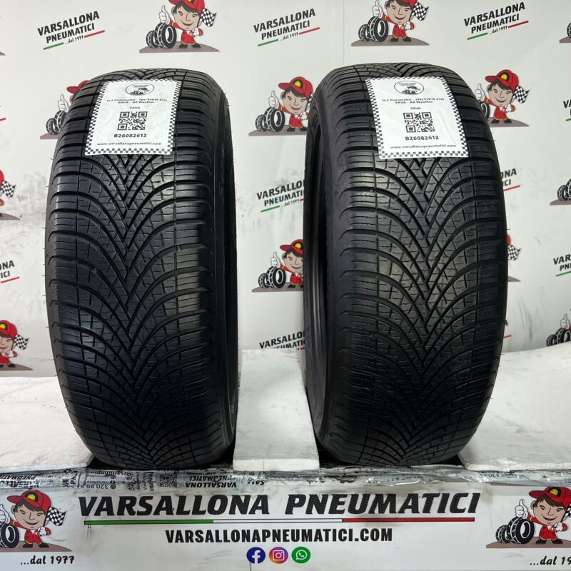 N.2 Pneumatici - 195/55R16 87H SAVA - All Weather