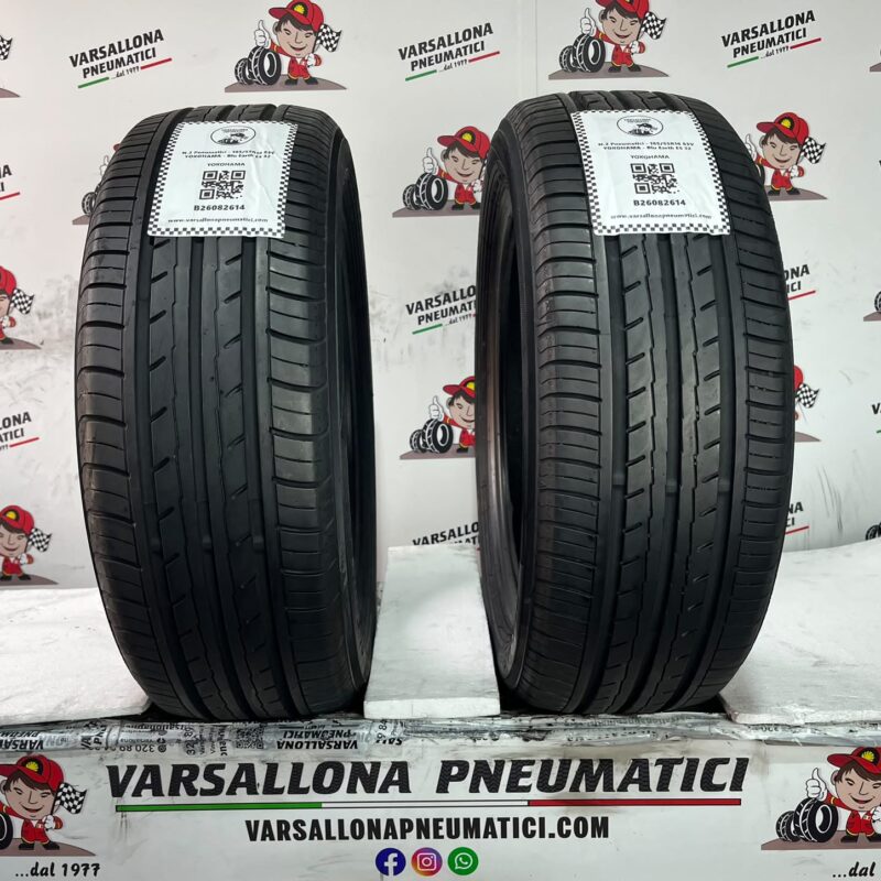 N.2 Pneumatici - 185/55R16 83V YOKOHAMA - BluEarth ES 32