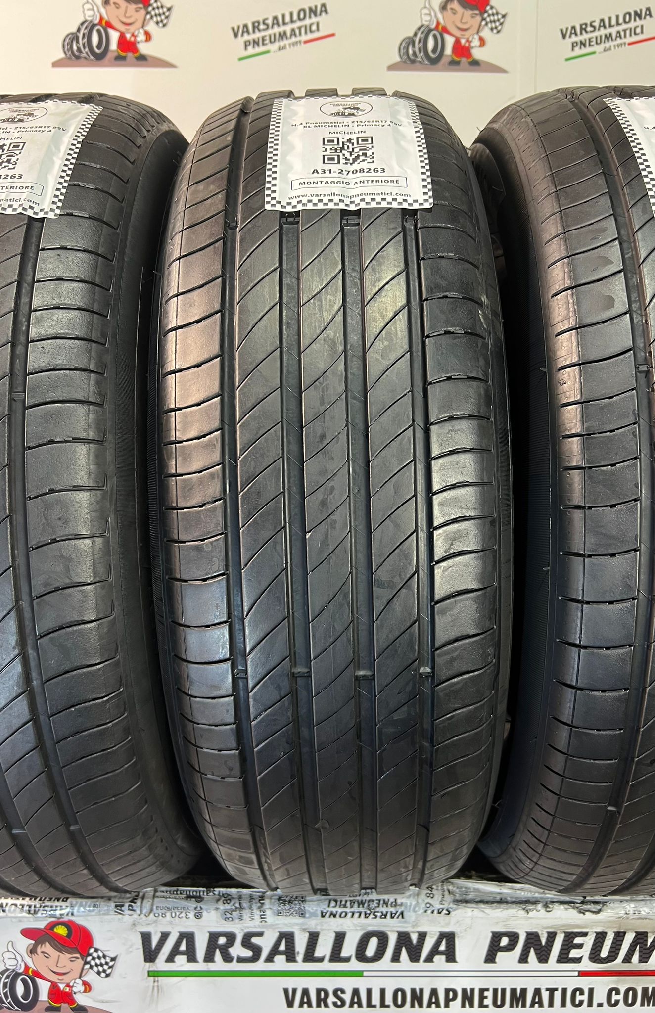 N.4 Pneumatici - 215/65R17 99V XL MICHELIN - Primacy 4 - immagine 2