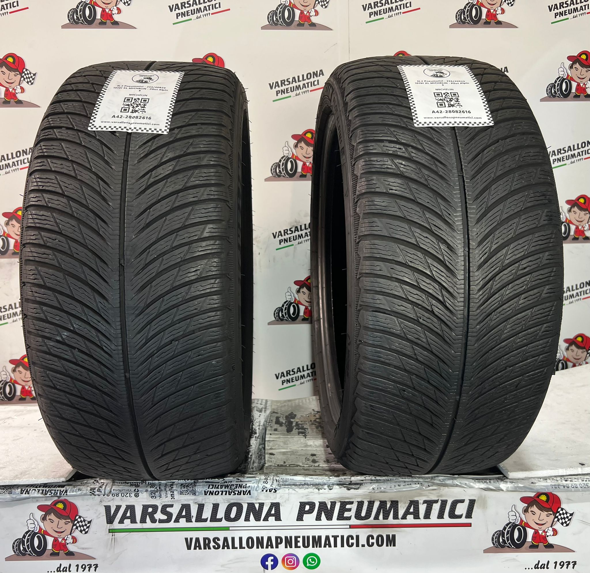 N.2 Pneumatici - 255/40R20 101W XL MICHELIN - Pilot Alpin 5