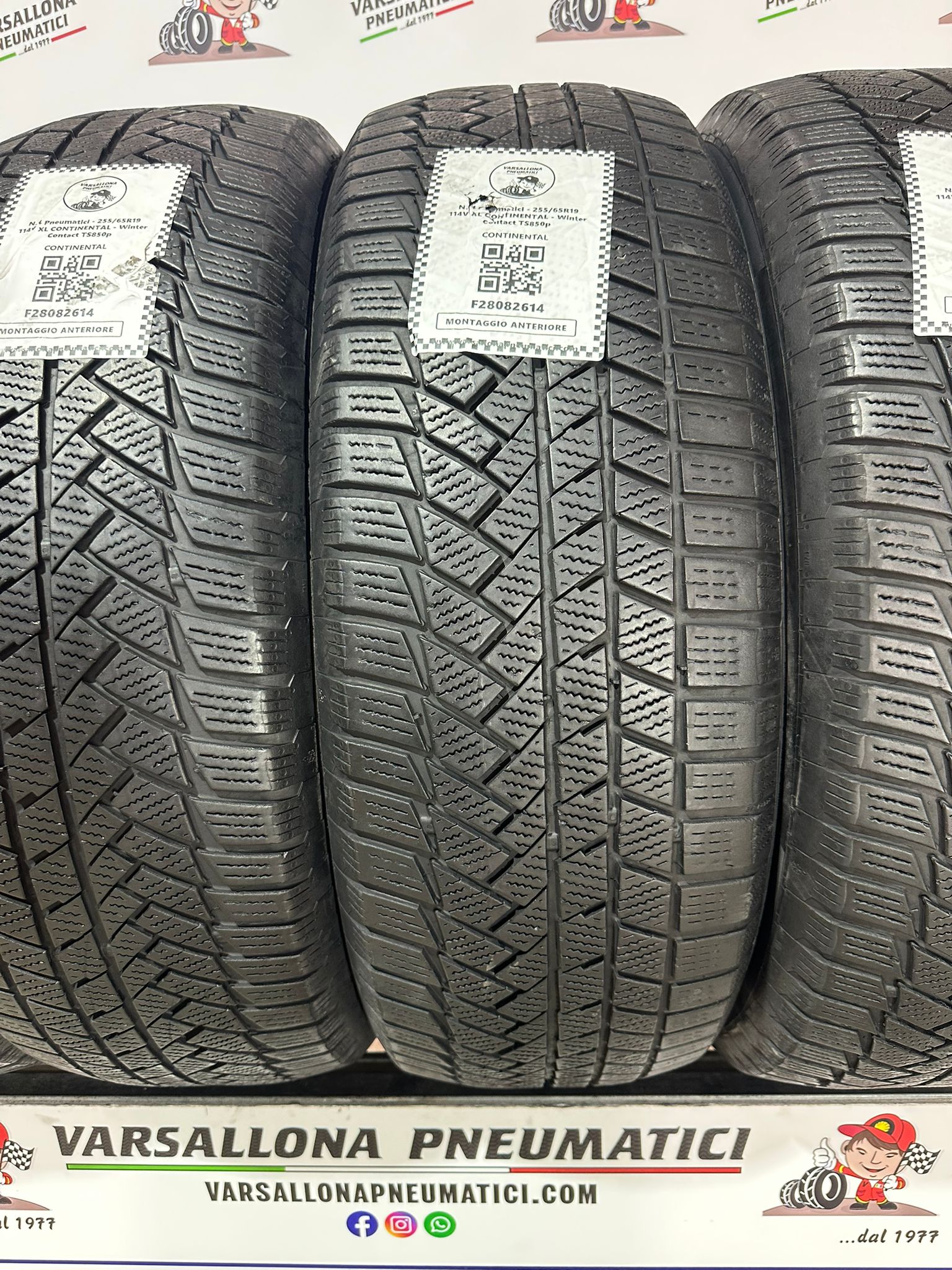 N.4 Pneumatici - 255/65R19 114V XL CONTINENTAL - Winter Contact TS850p - immagine 2