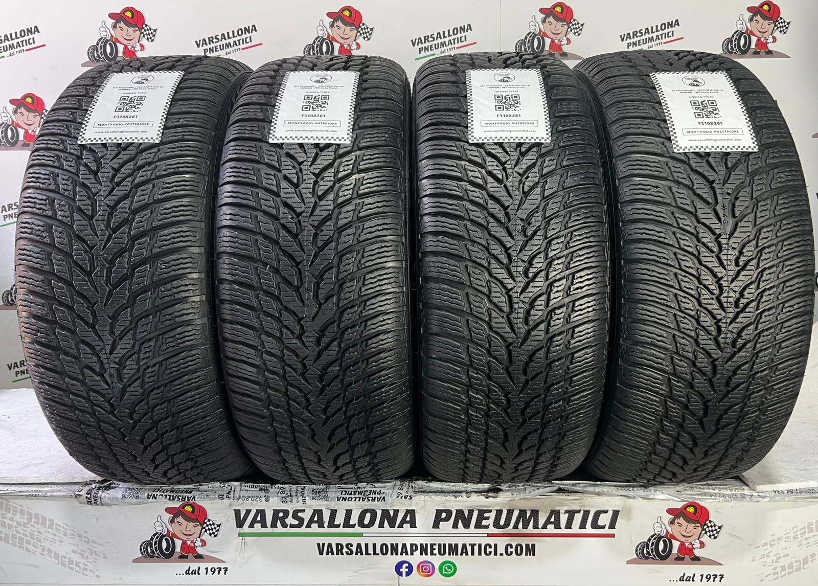N.4 Pneumatici - 225/50R18 99H XL NOKIAN - WR Snow Proof