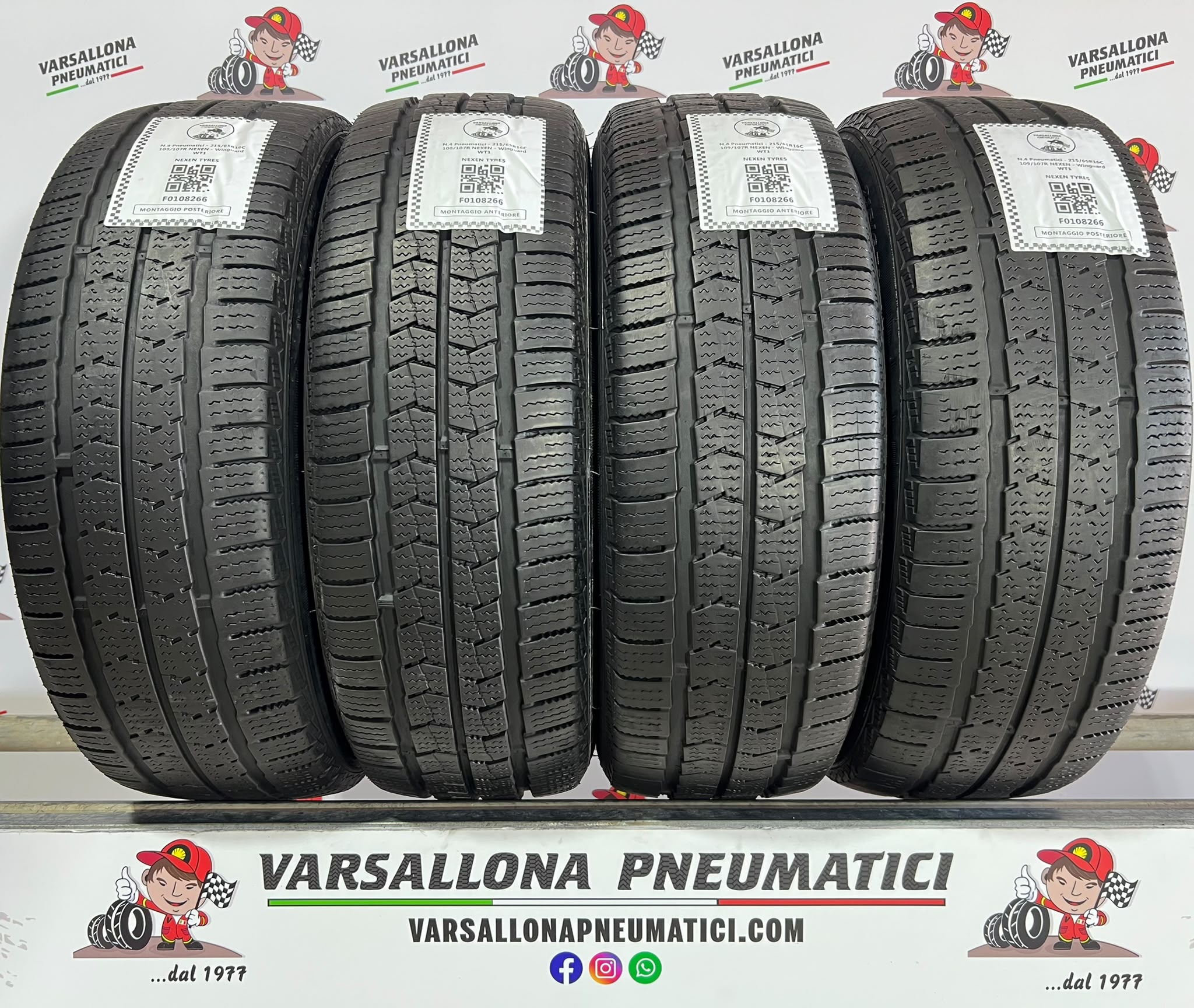 N.4 Pneumatici - 215/65R16C 109/107R NEXEN - Winguard WT1