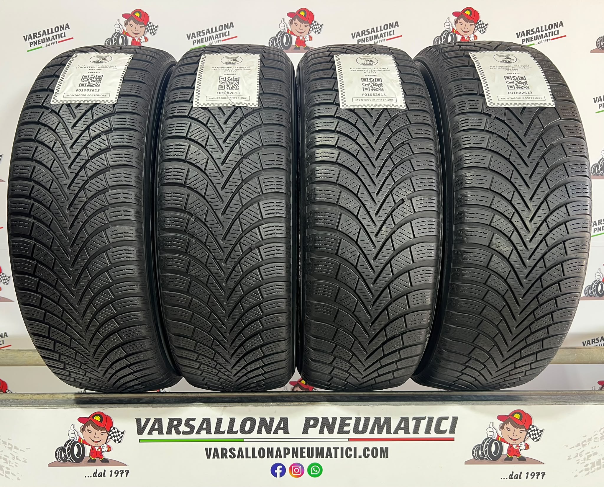 N.4 Pneumatici - 215/65R17 103V XL MAXXIS - Premita Snow WP6 SUV
