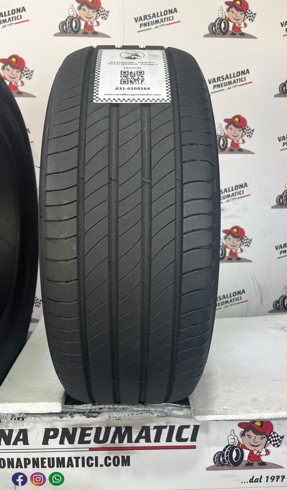 N.2 Pneumatici - 225/55R17 101V XL MICHELIN - Primacy 4 - immagine 2