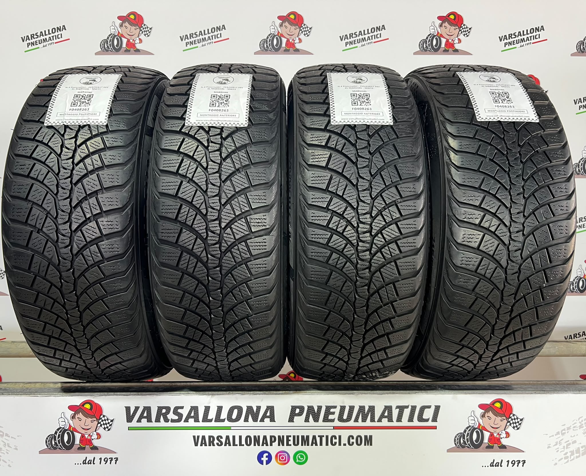 N.4 Pneumatici - 215/55R17 98V XL MARSHAL - MW51