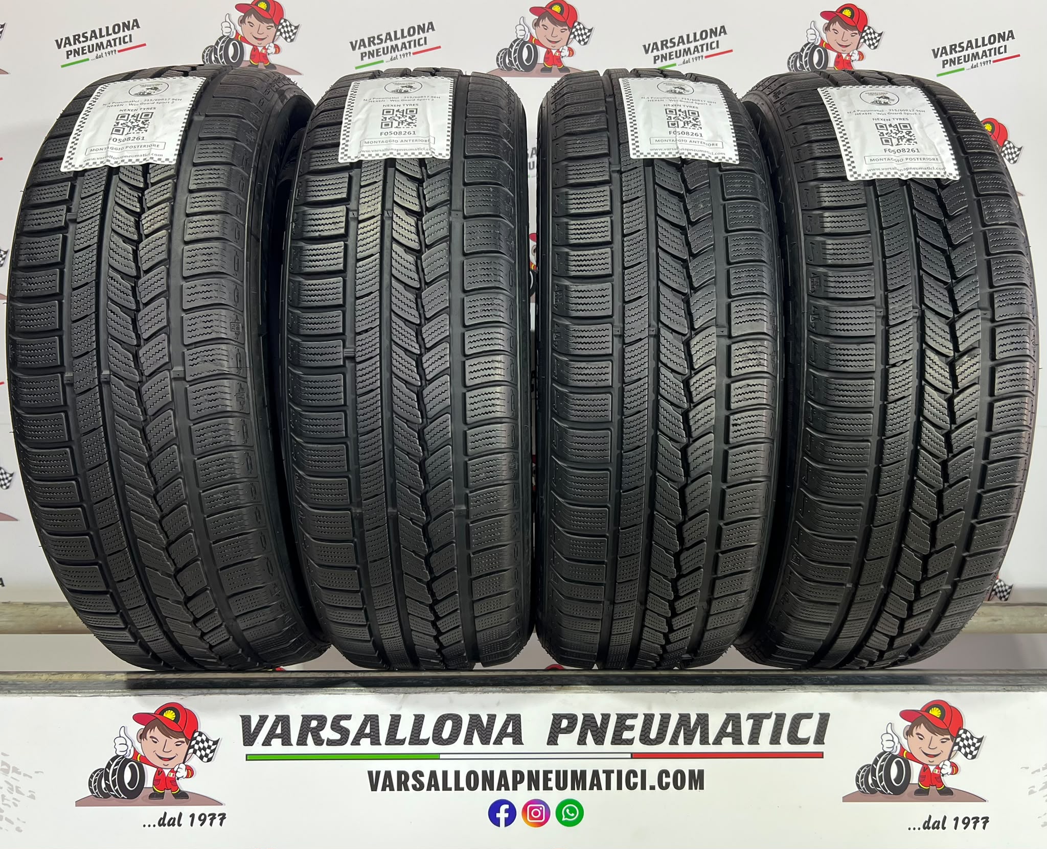 N.4 Pneumatici - 215/60R17 96H NEXEN - Winguard Sport 2