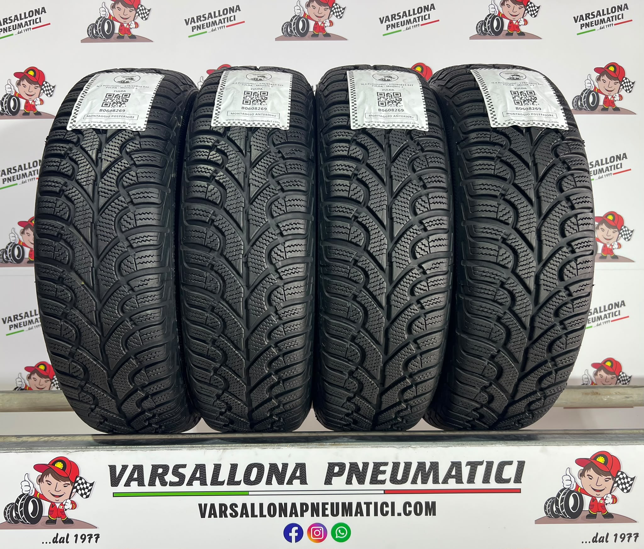 N.4 Pneumatici - 175/65R15 84T FULDA - Montero 2