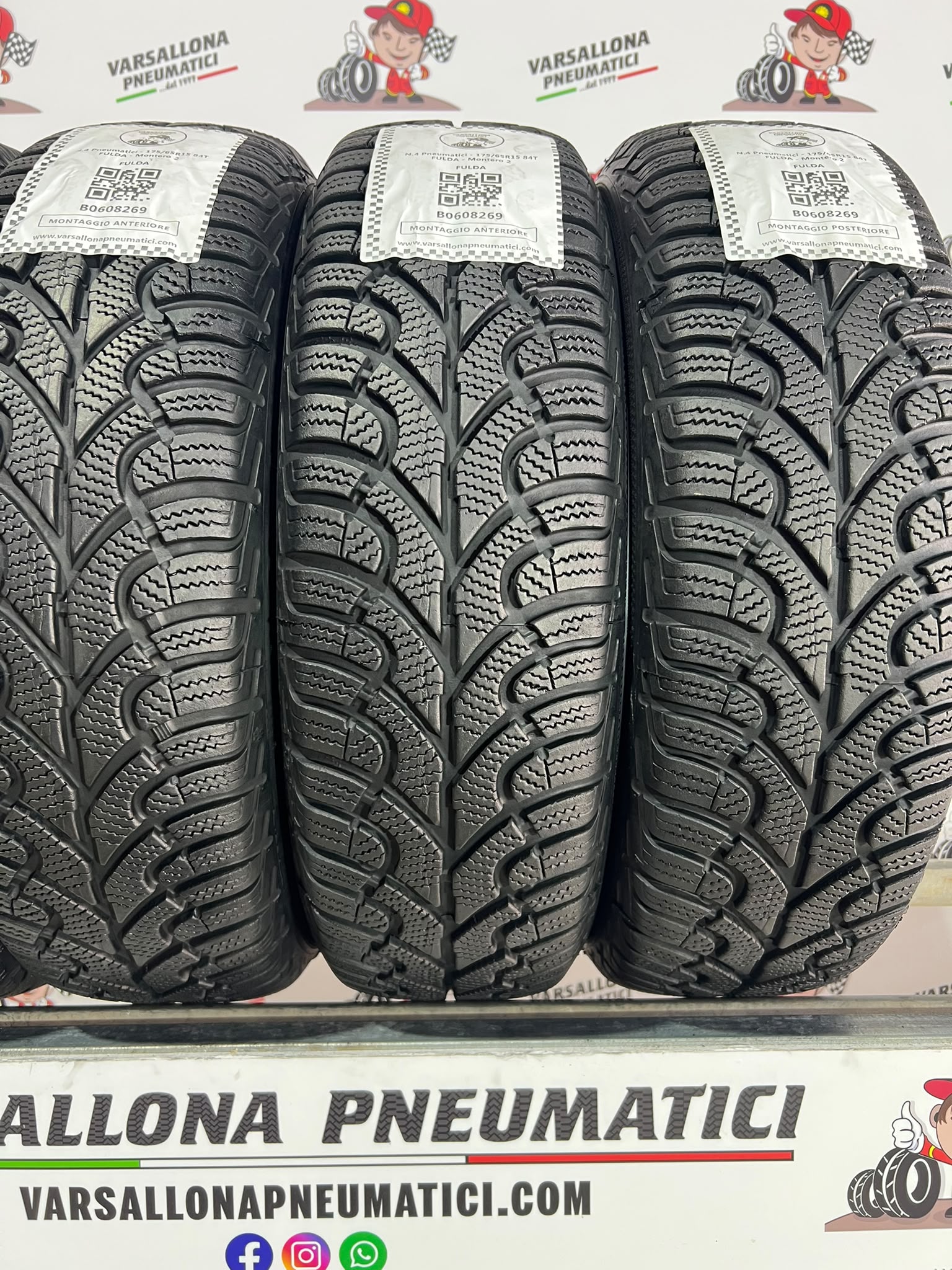 N.4 Pneumatici - 175/65R15 84T FULDA - Montero 2 - immagine 2