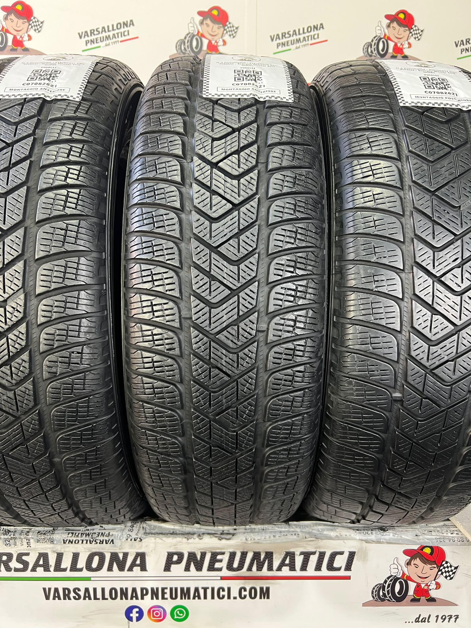 N.4 Pneumatici - 215/65R17 99H PIRELLI - Scorpin Winter Seal inside - immagine 2