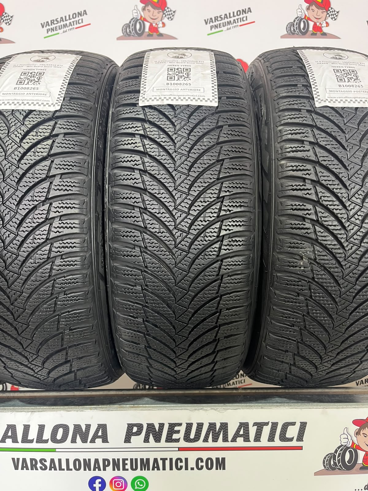 N.4 Pneumatici - 195/55R16 87T NEXEN - WinGuard Snow WH2 - immagine 2