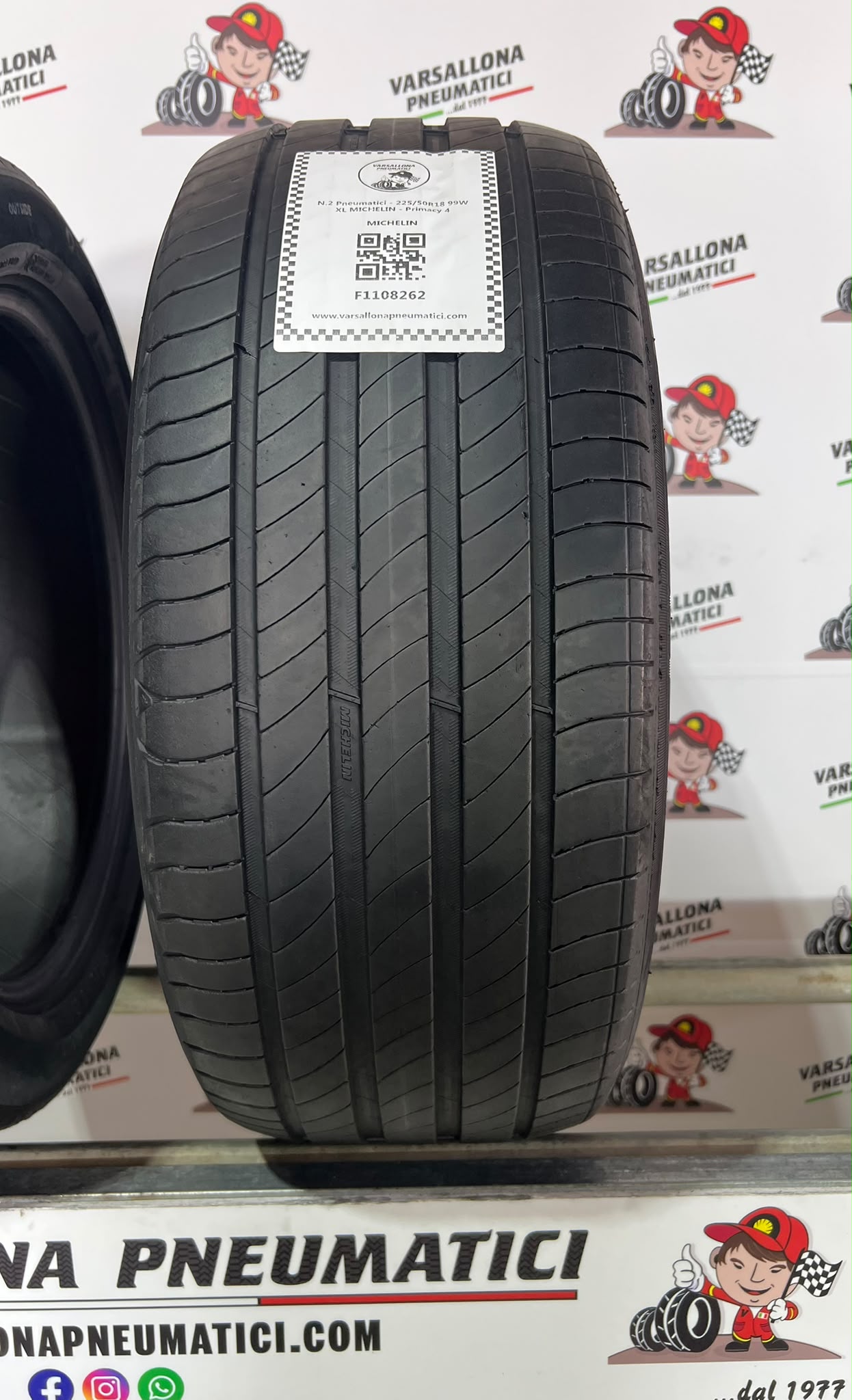 N.2 Pneumatici - 225/50R18 99W XL MICHELIN - Primacy 4 - immagine 2