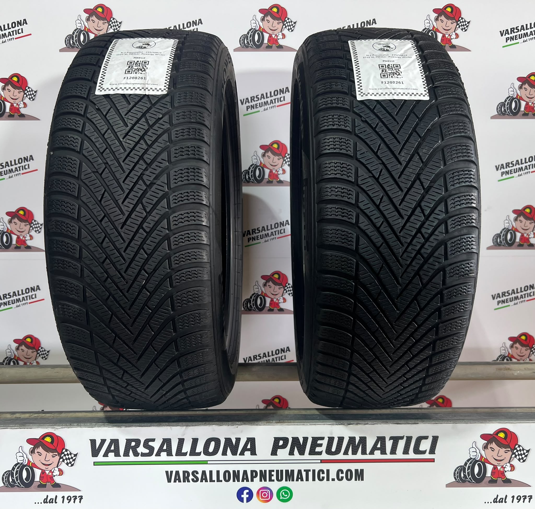 N.2 Pneumatici - 235/50R19 103V XL PIRELLI - Powergy Winter