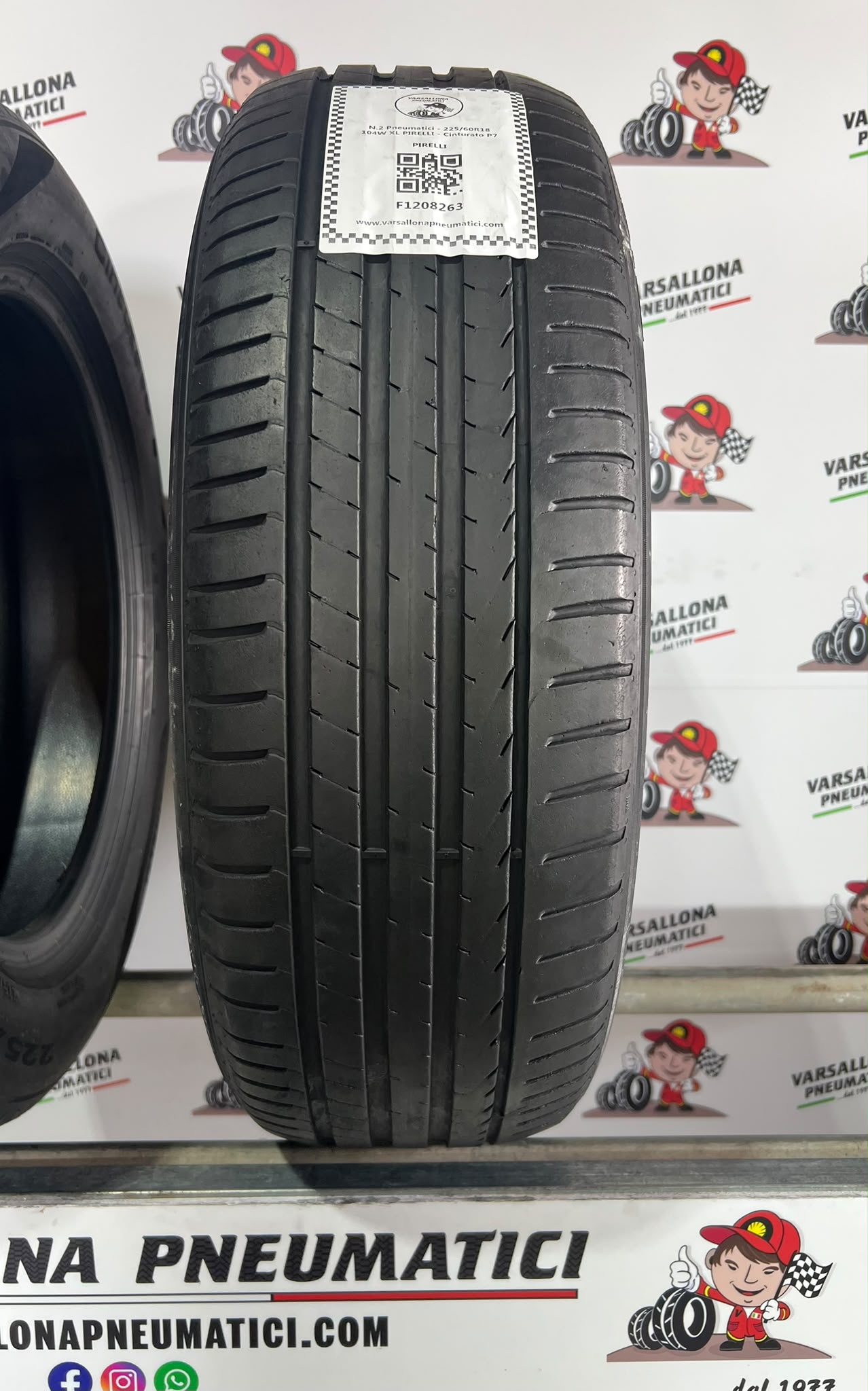 N.2 Pneumatici - 225/60R18 104W XL PIRELLI - Cinturato P7 - immagine 2