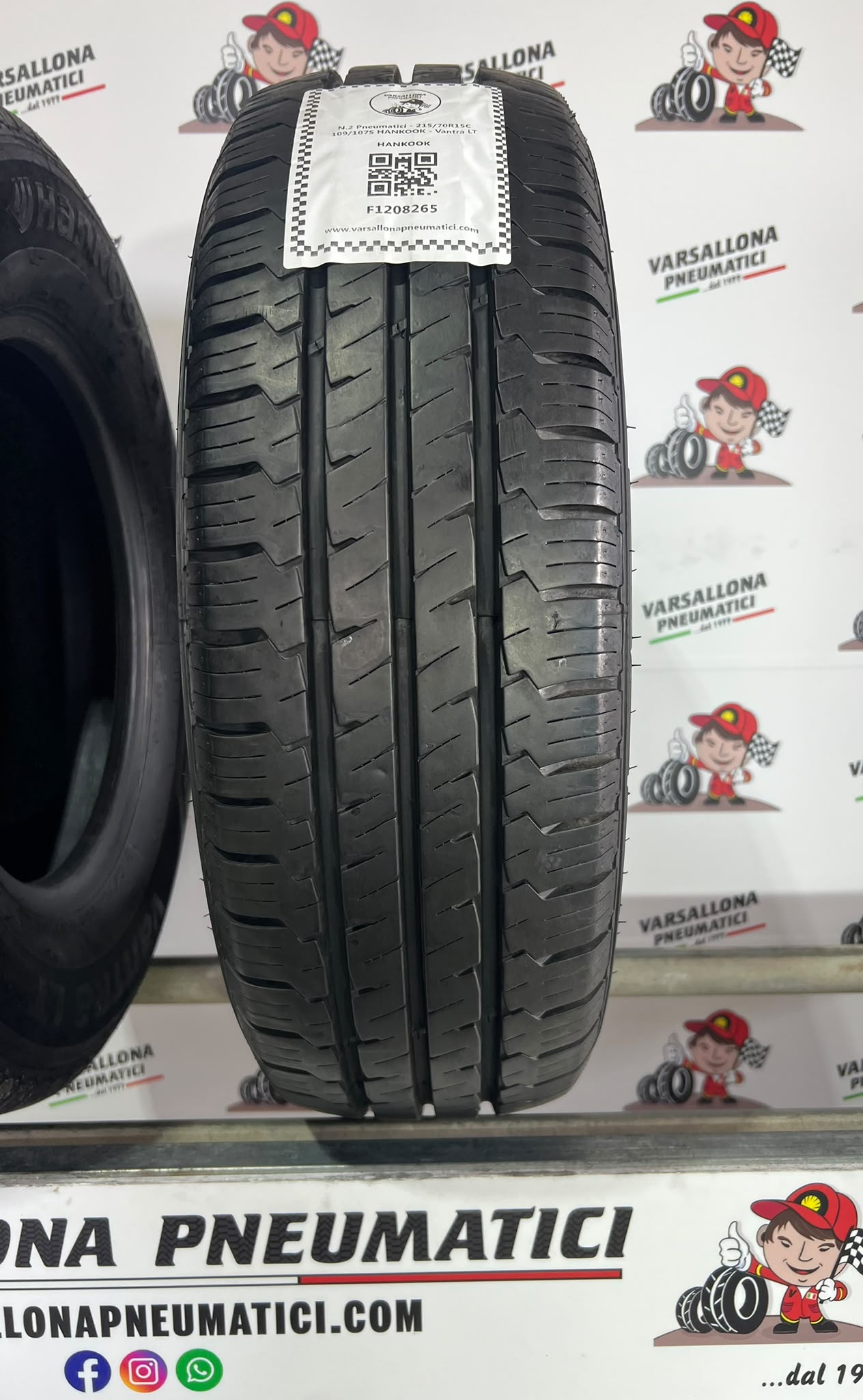 N.2 Pneumatici - 215/70R15C 109/107S HANKOOK - Vantra LT - immagine 2