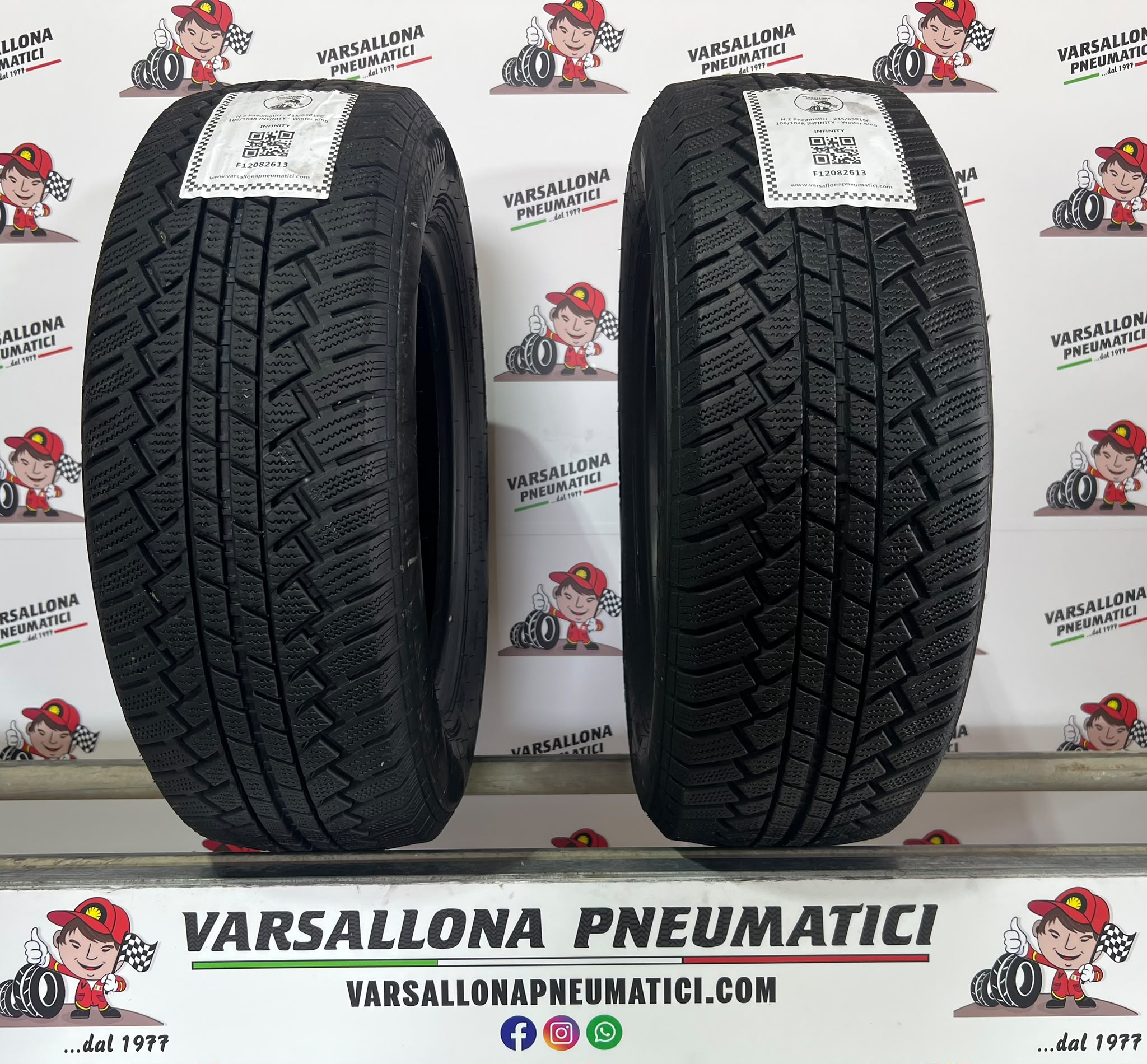 N.2 Pneumatici - 215/65R16C 106/104R INFINITY - Winter King