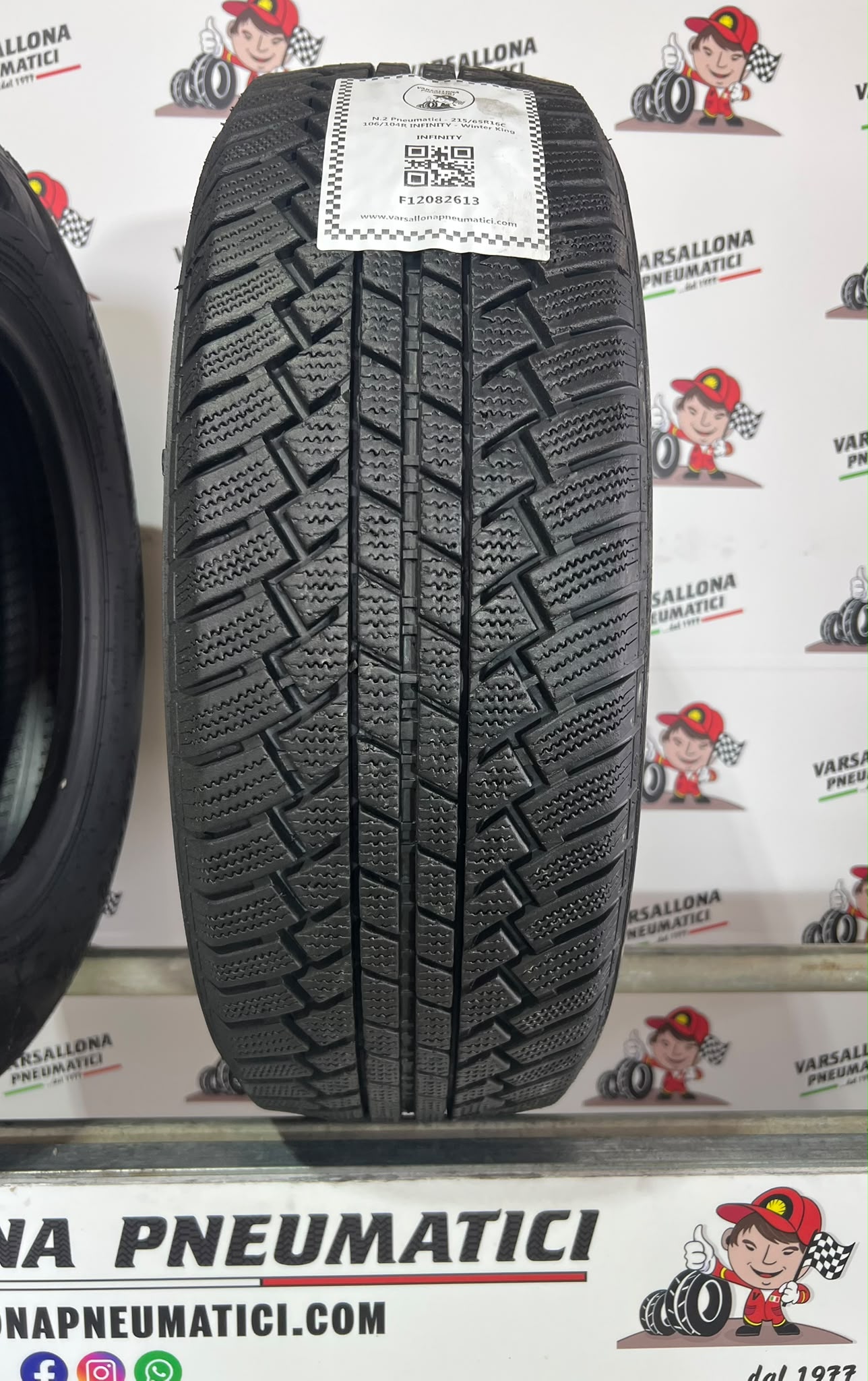 N.2 Pneumatici - 215/65R16C 106/104R INFINITY - Winter King - immagine 2