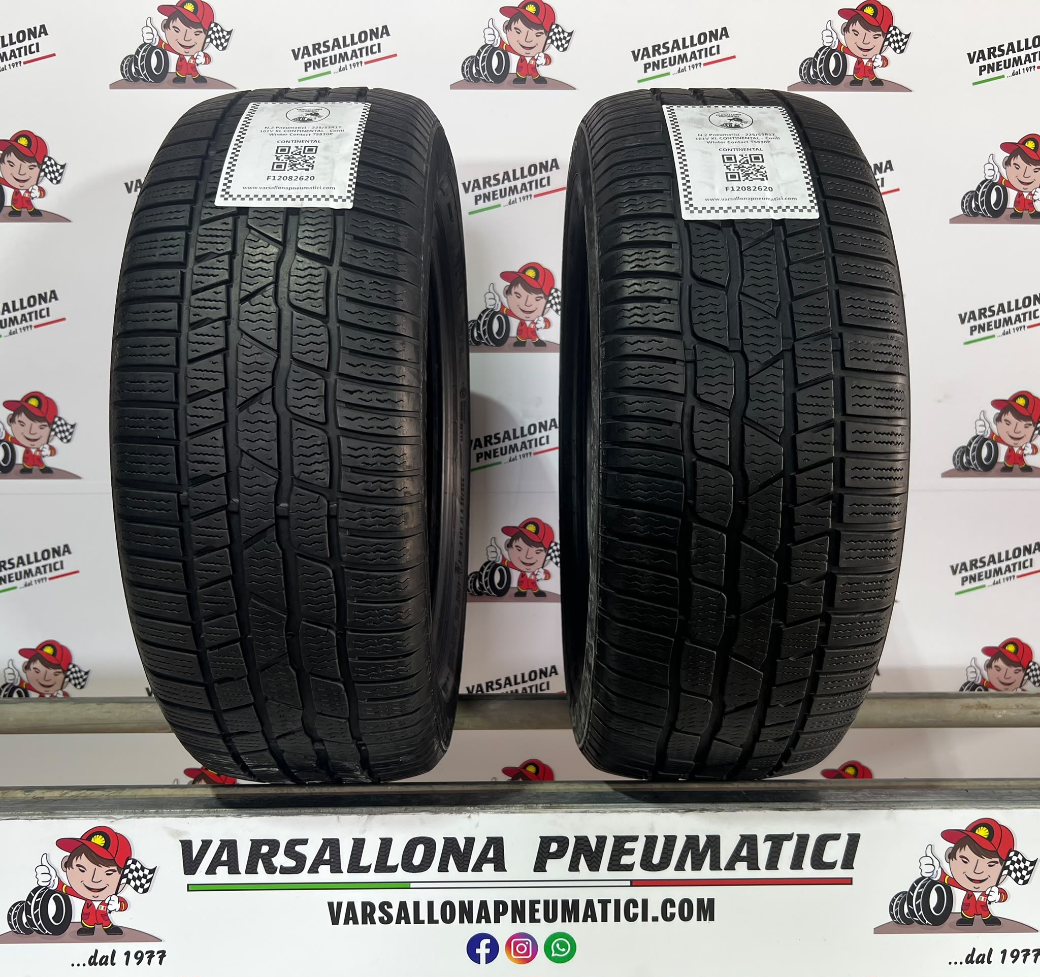 N.2 Pneumatici - 225/55R17 101V XL CONTINENTAL - Conti Winter Contact TS830P
