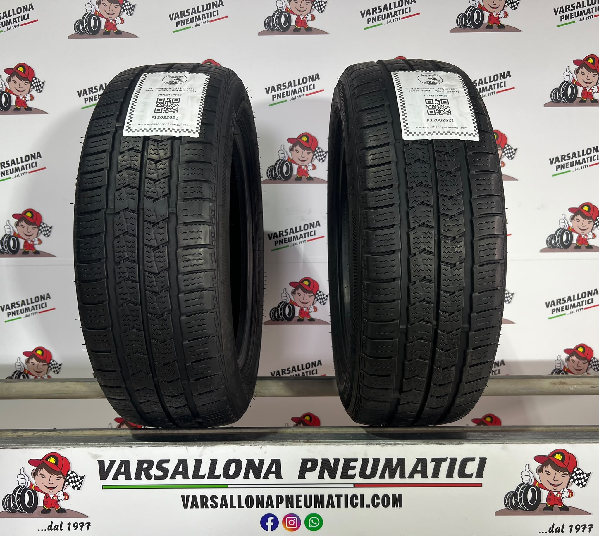 N.2 Pneumatici - 195/60R16C 99/97T NEXEN - WinGuard WT1