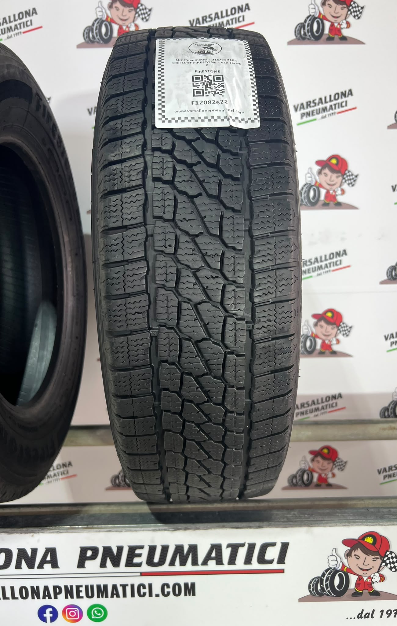 N.2 Pneumatici - 215/65R16C 106/104T FIRESTONE - Van Hawk 2 - immagine 2