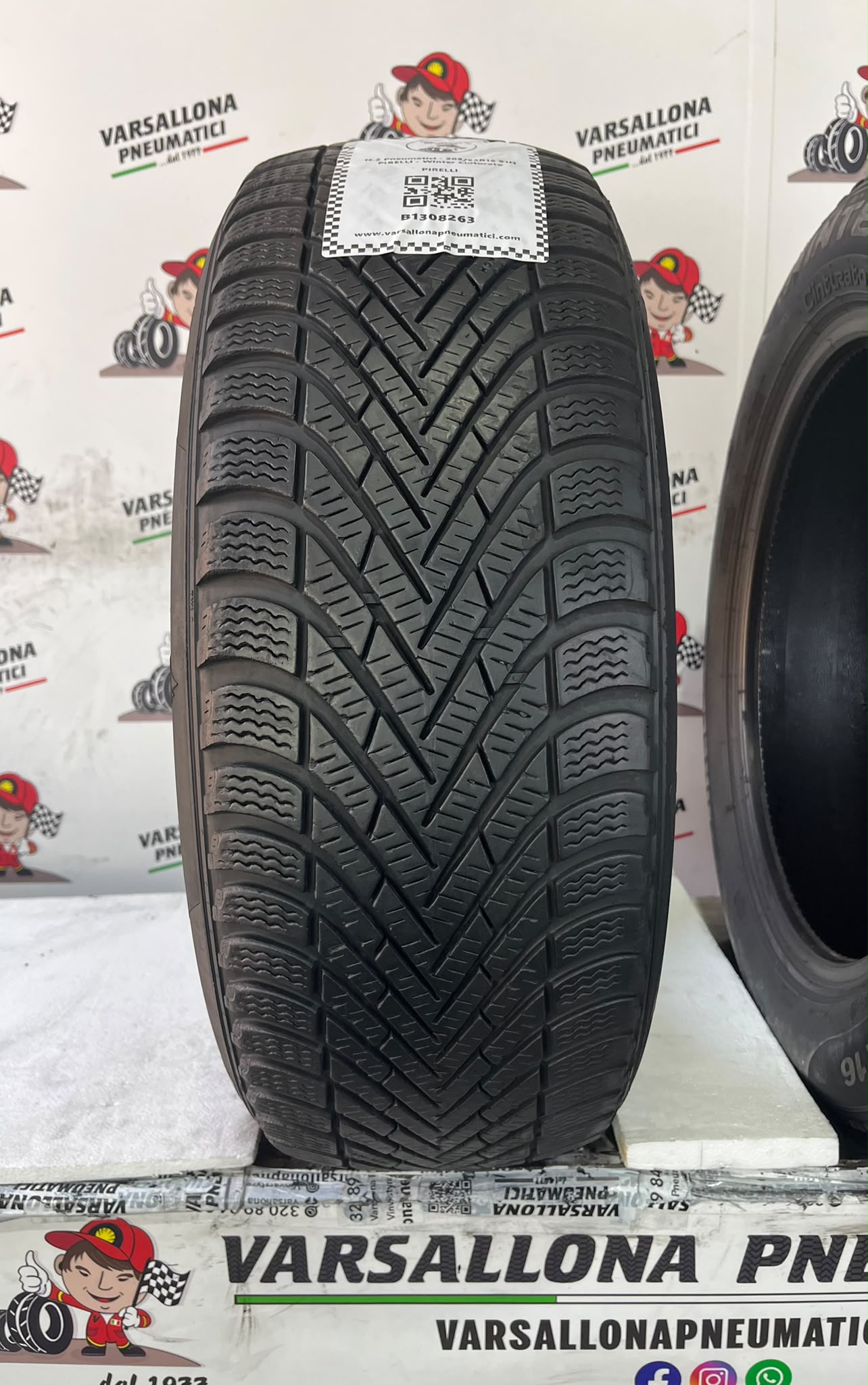 N.2 Pneumatici - 205/55R16 91H PIRELLI - Winter Cinturato - immagine 2