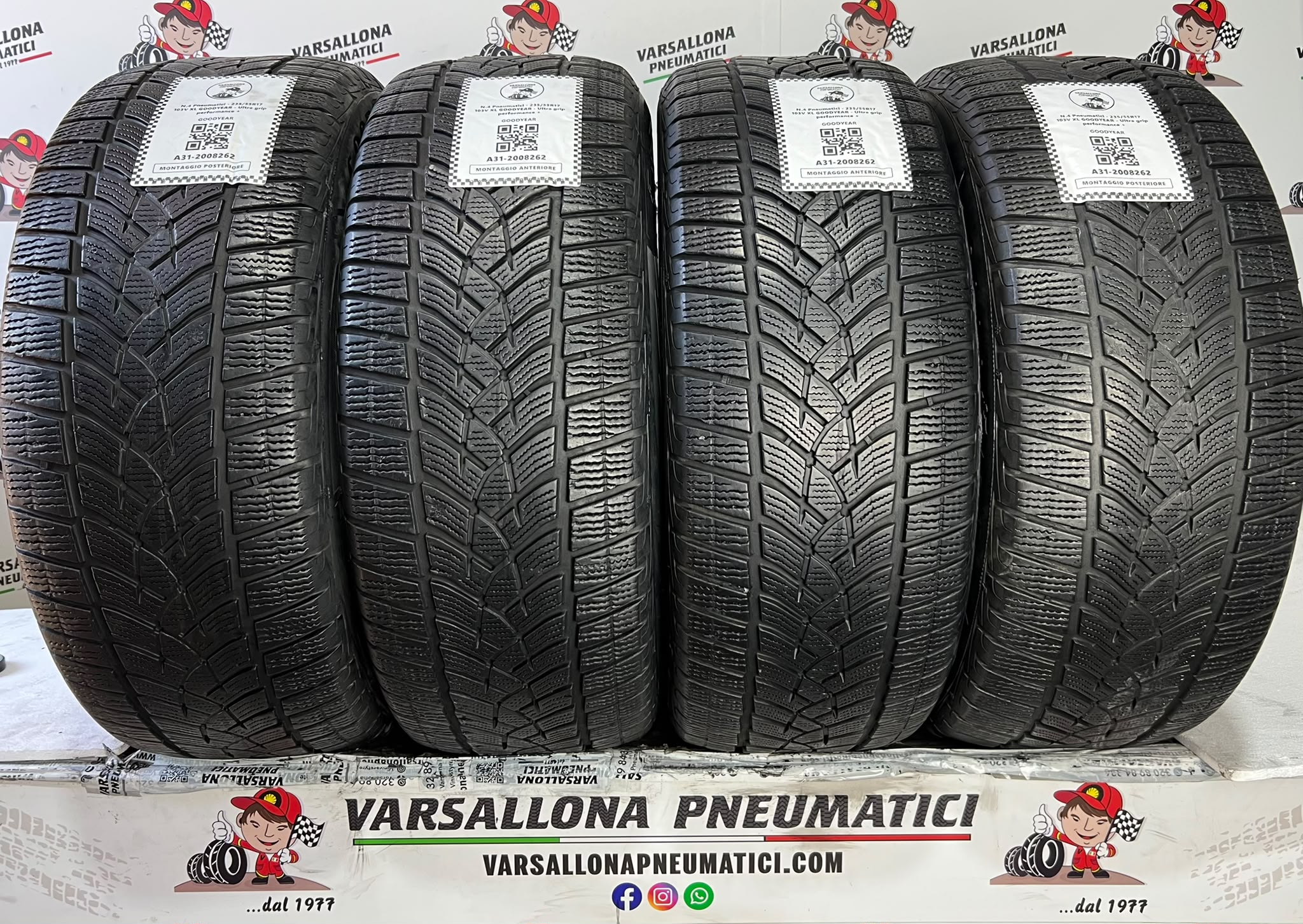 N.4 Pneumatici - 235/55R17 103V XL GOODYEAR - Ultra grip performance +