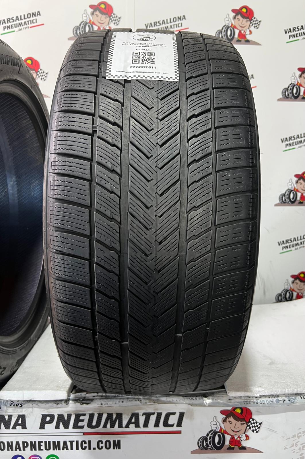 N.2 Pneumatici - 295/40R20 110V XL GRIPMAX - Sure Grip Pro Winter - immagine 2