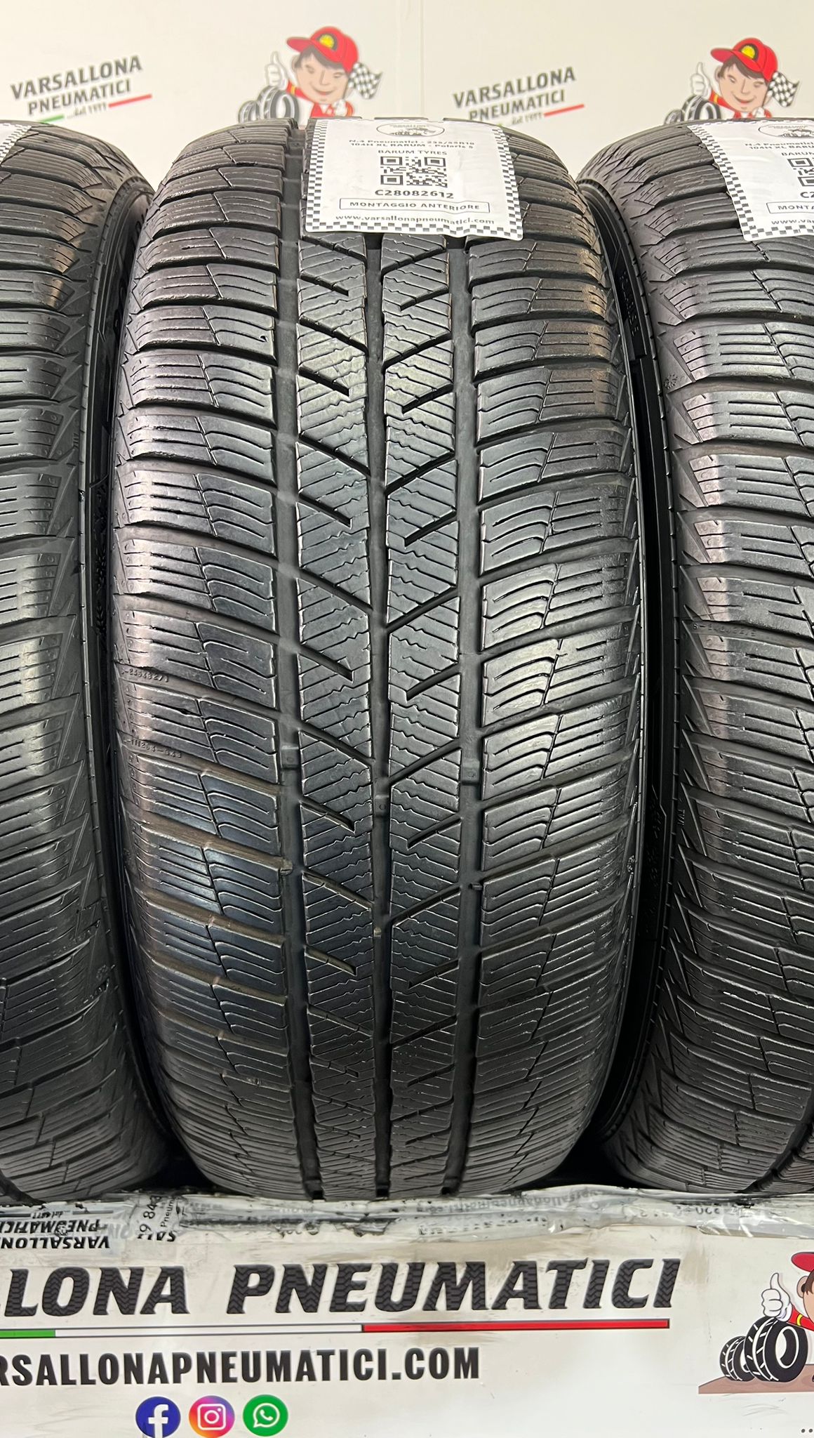 N.4 Pneumatici - 235/55R18 104H XL BARUM - Polaris 5 - immagine 2