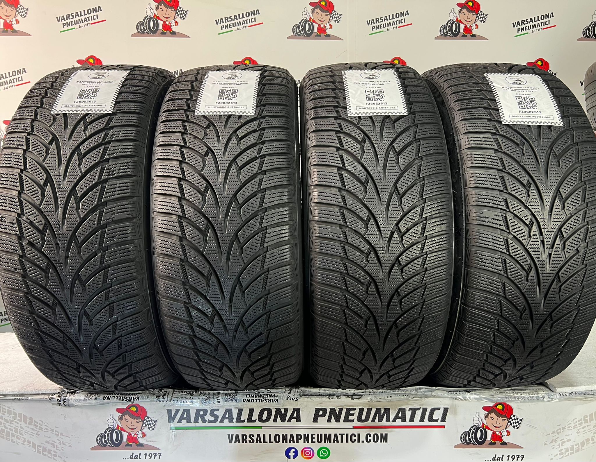 N.4 Pneumatici - 235/50R19 103V XL NANKANG - Winter Activia SV3 SUV