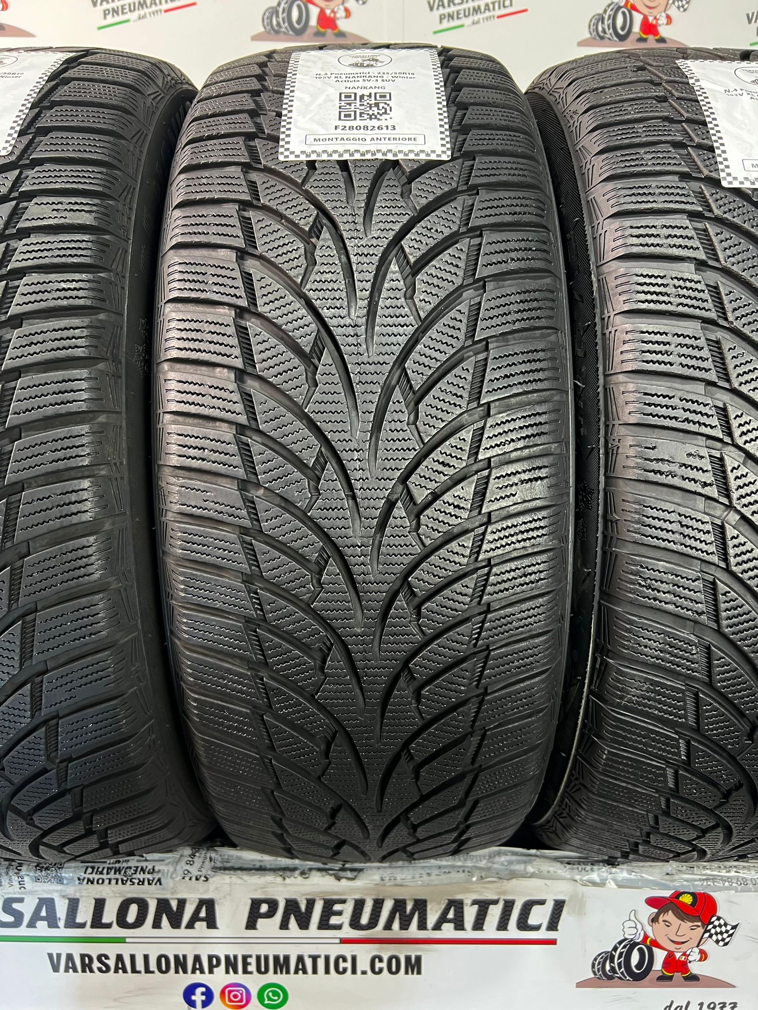 N.4 Pneumatici - 235/50R19 103V XL NANKANG - Winter Activia SV3 SUV - immagine 2