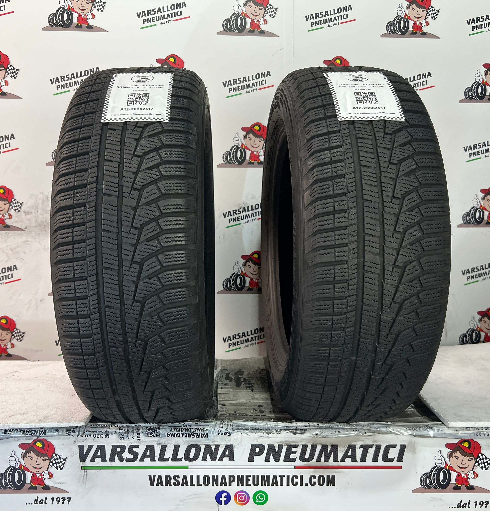 N.2 Pneumatici - 215/60R17 96H HANKOOK - Winter iCept Evo2