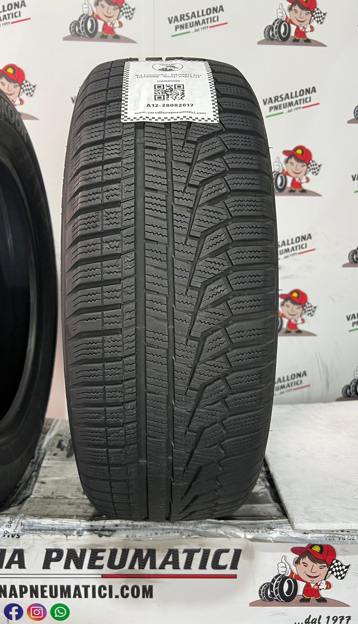 N.2 Pneumatici - 215/60R17 96H HANKOOK - Winter iCept Evo2 - immagine 2