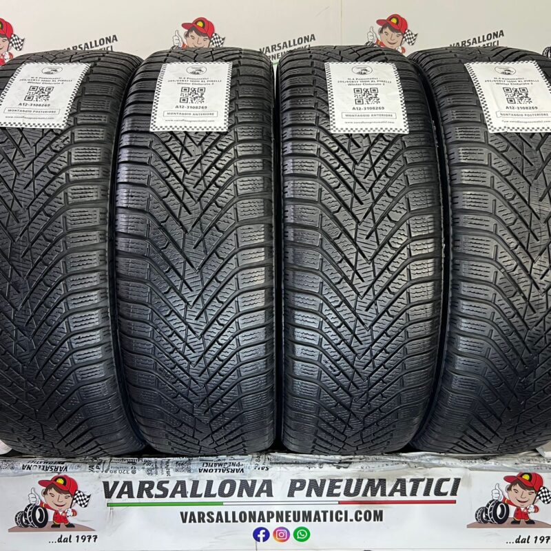 N.4 Pneumatici - 205/65R17 100H XL PIRELLI - Winter Cinturato 2