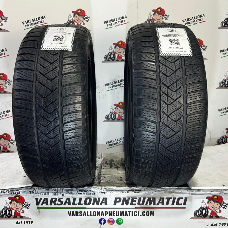 N.2 Pneumatici - 225/40R19 93H XL PIRELLI - Sottozero 3 Winter MO
