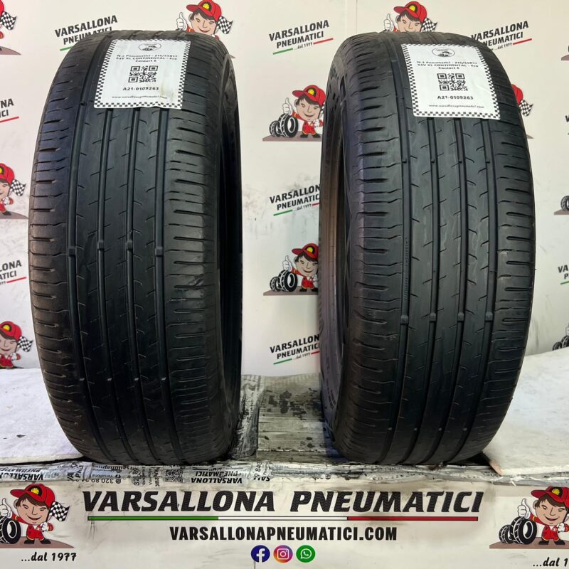 N.2 Pneumatici - 215/55R17 94V XL CONTINENTAL - Eco Contact 6