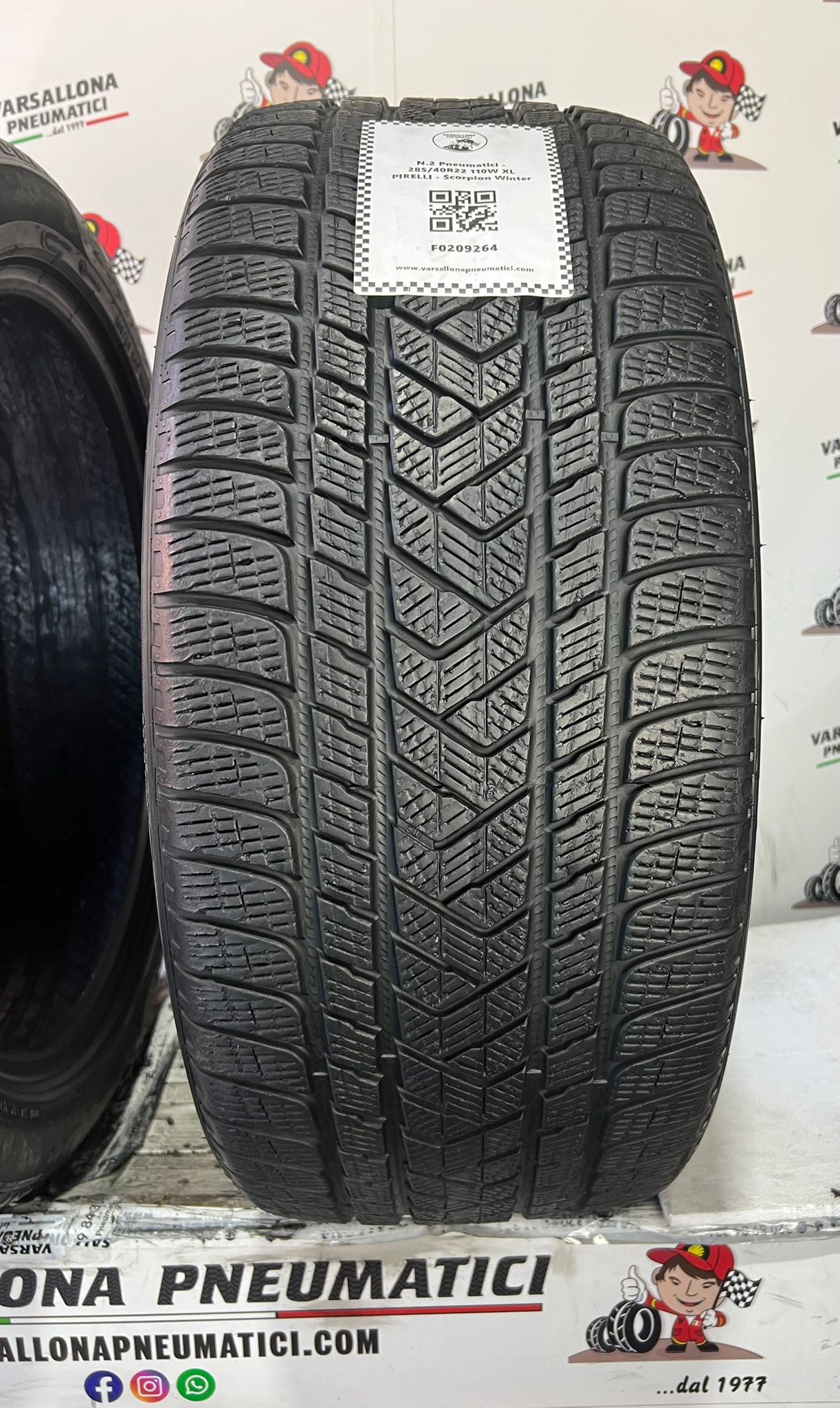 N.2 Pneumatici - 325/35R22 114W XL PIRELLI - Scorpion Winter - immagine 2