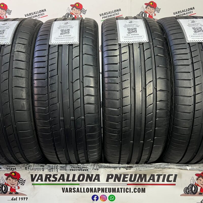 N.4 Pneumatici - 225/40R18 92Y XL CONTINENTAL - Conti Sport Contact 5 MO