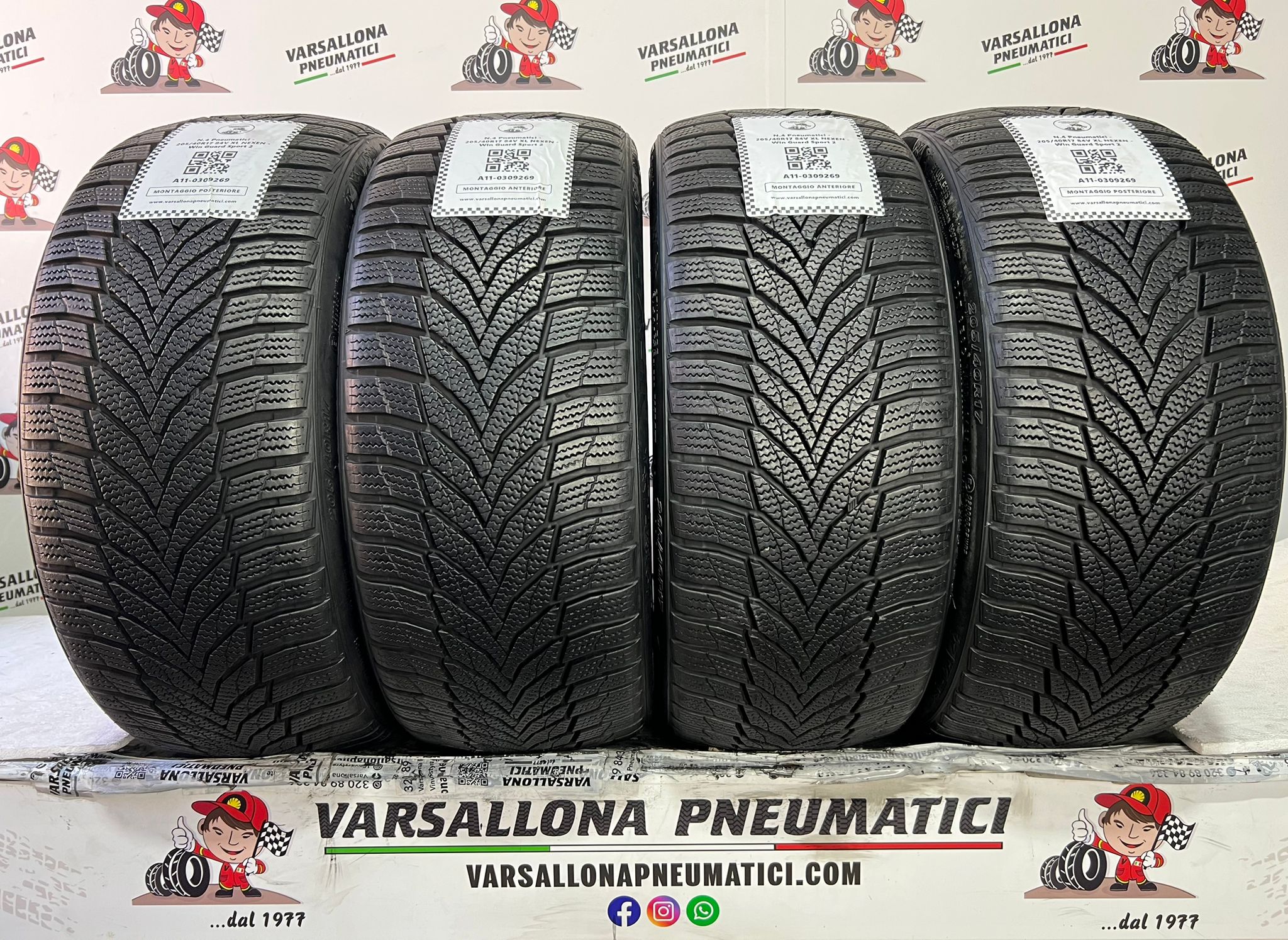 N.4 Pneumatici - 205/40R17 84V XL NEXEN - WinGuard Sport 2