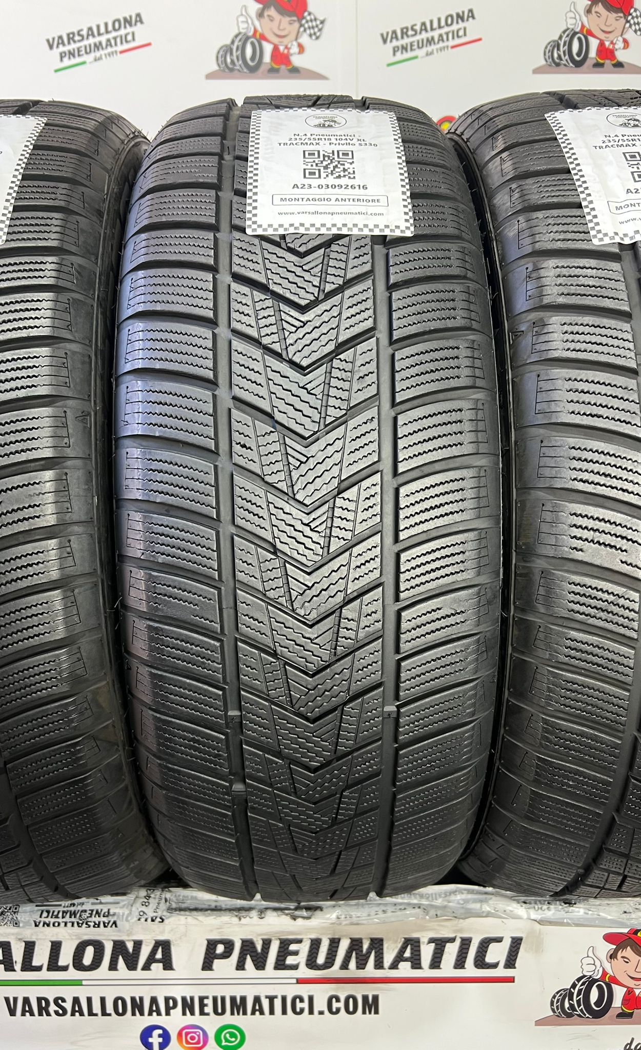 N.4 Pneumatici - 235/55R18 104V XL TRACMAX - Privilo S330 - immagine 2