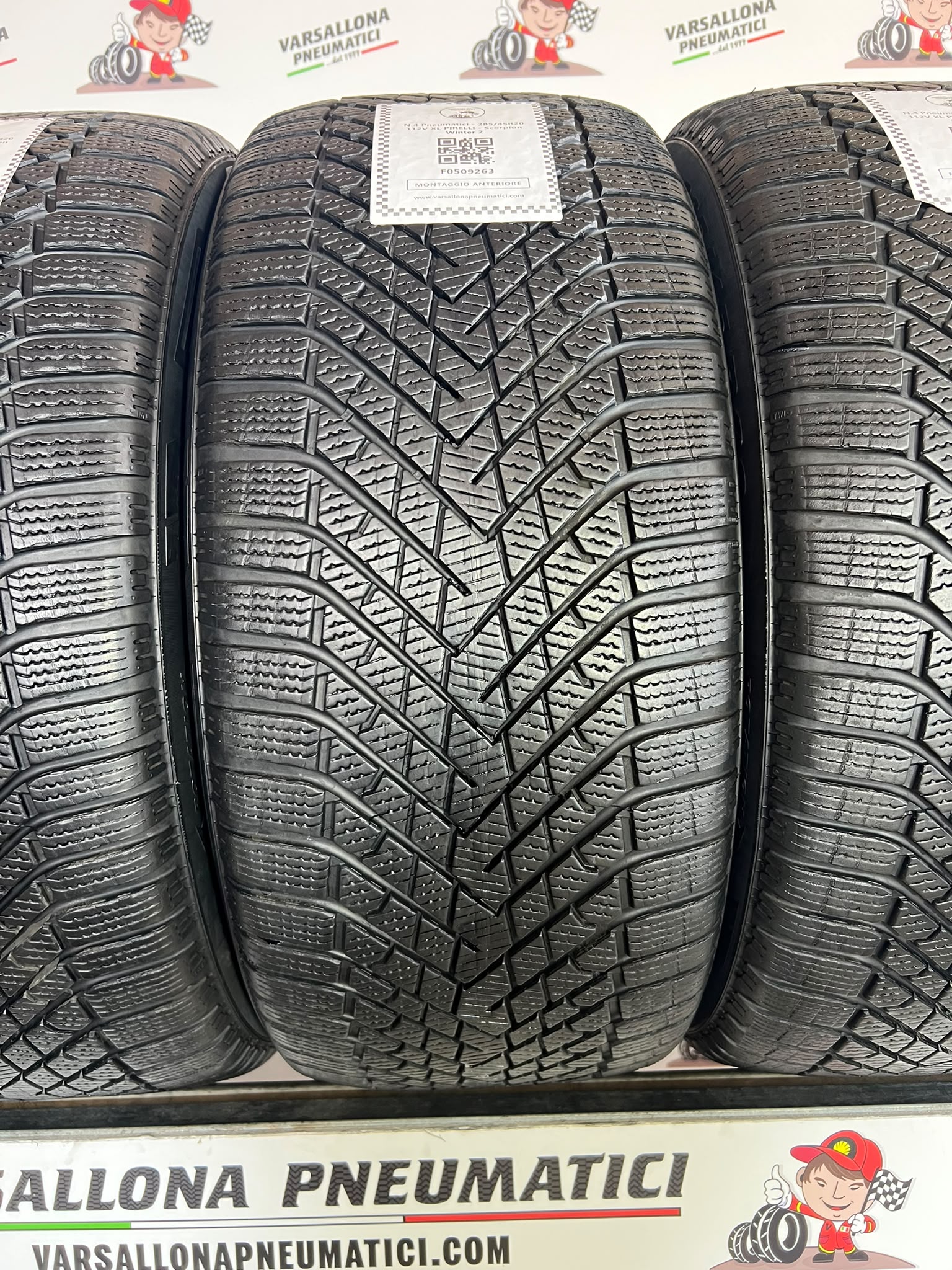 N.4 Pneumatici - 285/45R20 112V XL PIRELLI - Scorpion Winter 2 - immagine 2