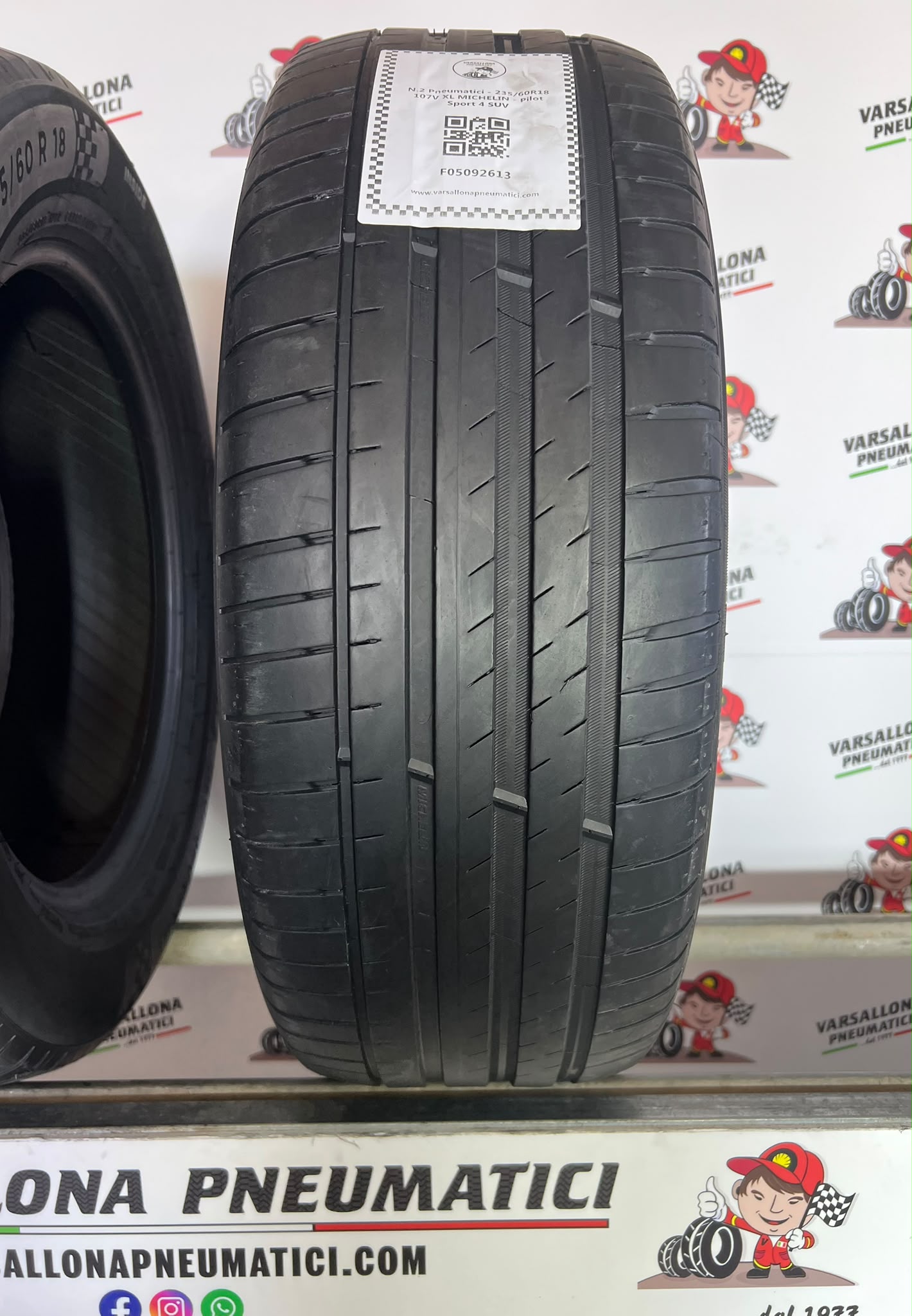 N.2 Pneumatici - 235/60R18 107V XL MICHELIN - Pilot Sport 4 SUV - immagine 2