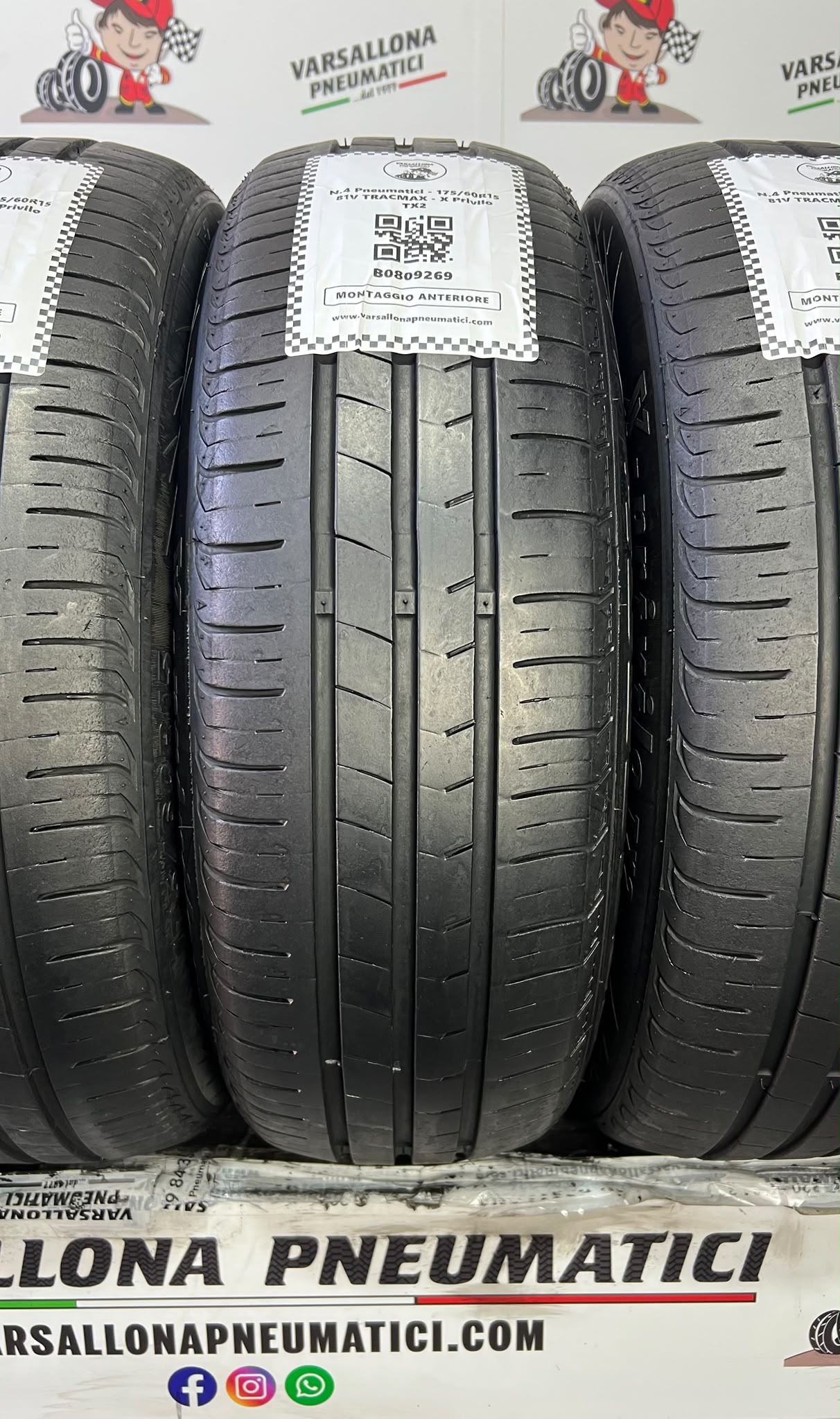 N.4 Pneumatici - 175/60R15 81V TRACMAX - X Privilo TX2 - immagine 2