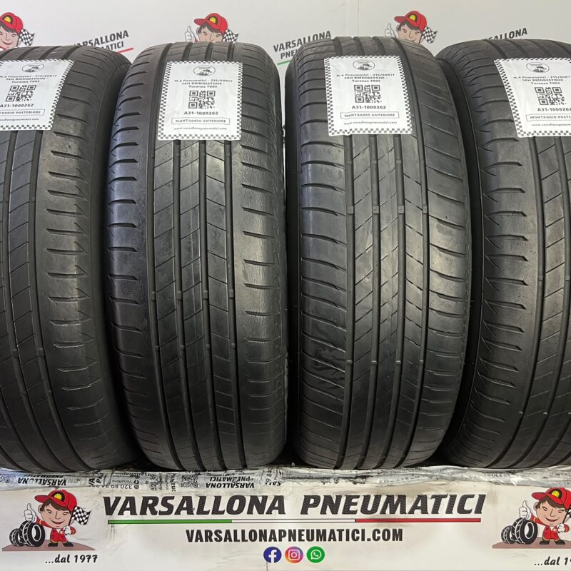 N.4 Pneumatici - 215/60R17 96H BRIDGESTONE - Turanza T005