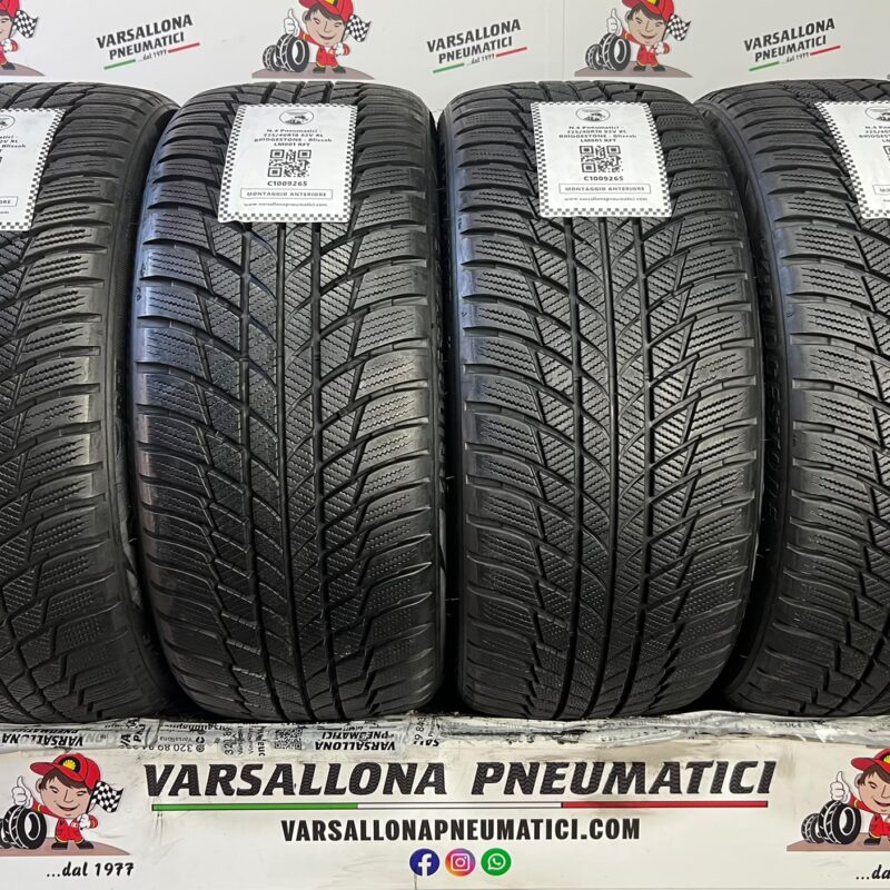 N.4 Pneumatici - 225/40R18 92V XL BRIDGESTONE - Blizzak LM001 RFT