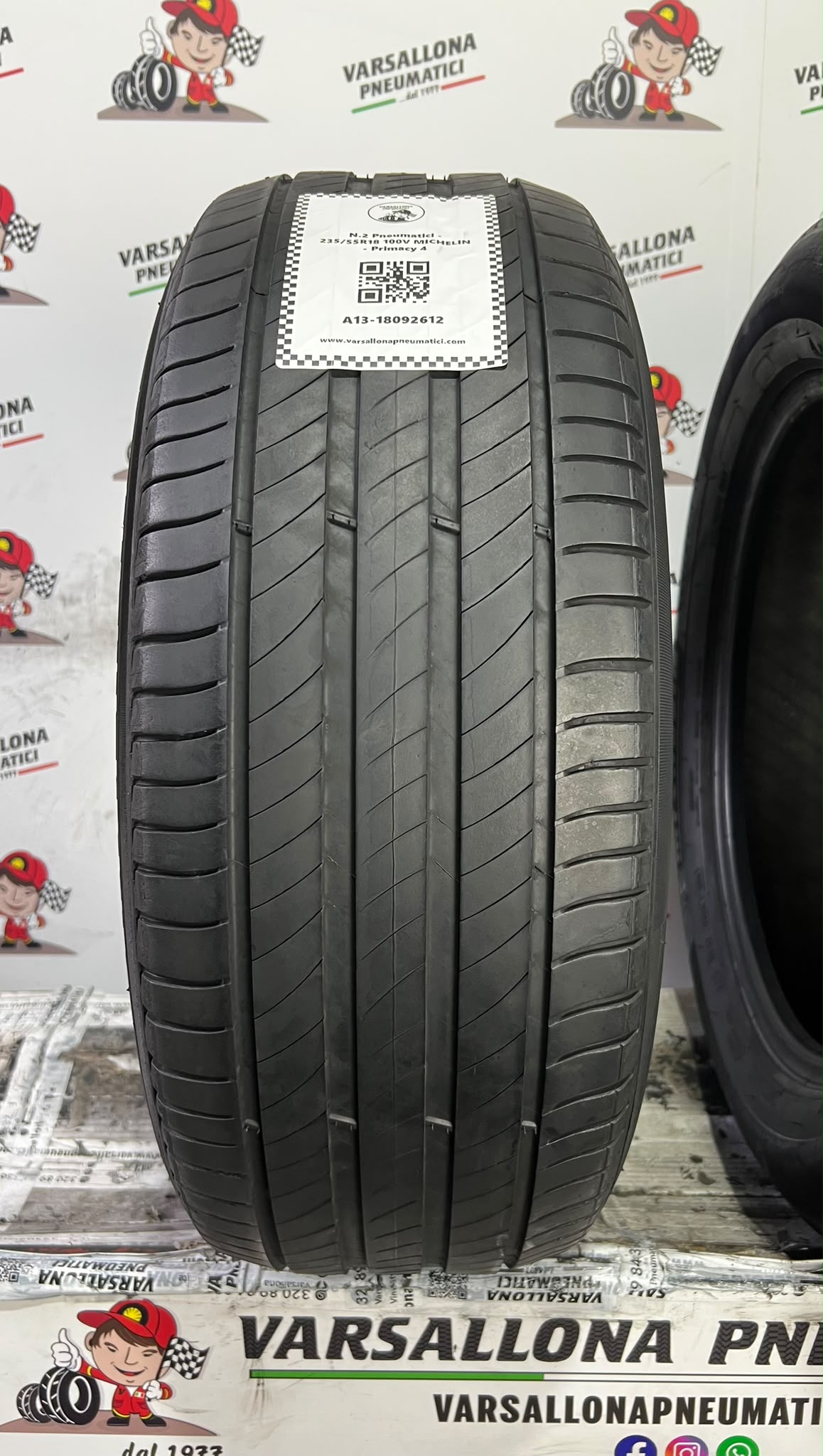 N.2 Pneumatici - 235/55R18 100V MICHELIN - Primacy 4 - immagine 2