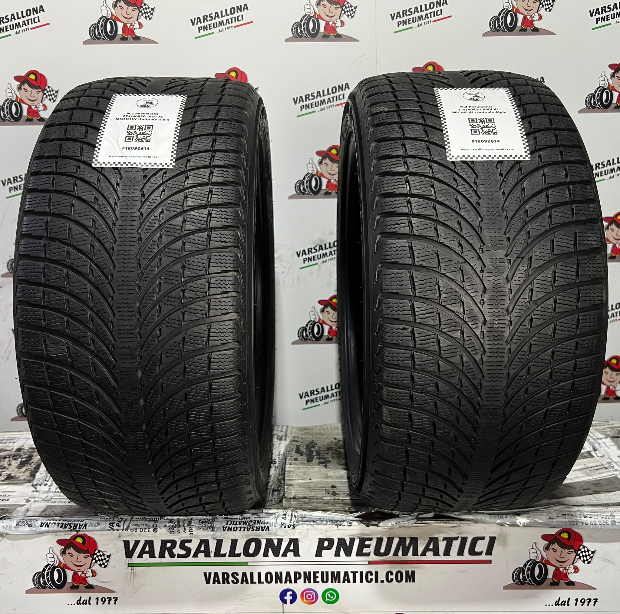 N.2 Pneumatici - 275/40R20 106V XL MICHELIN - Latitude Alpin